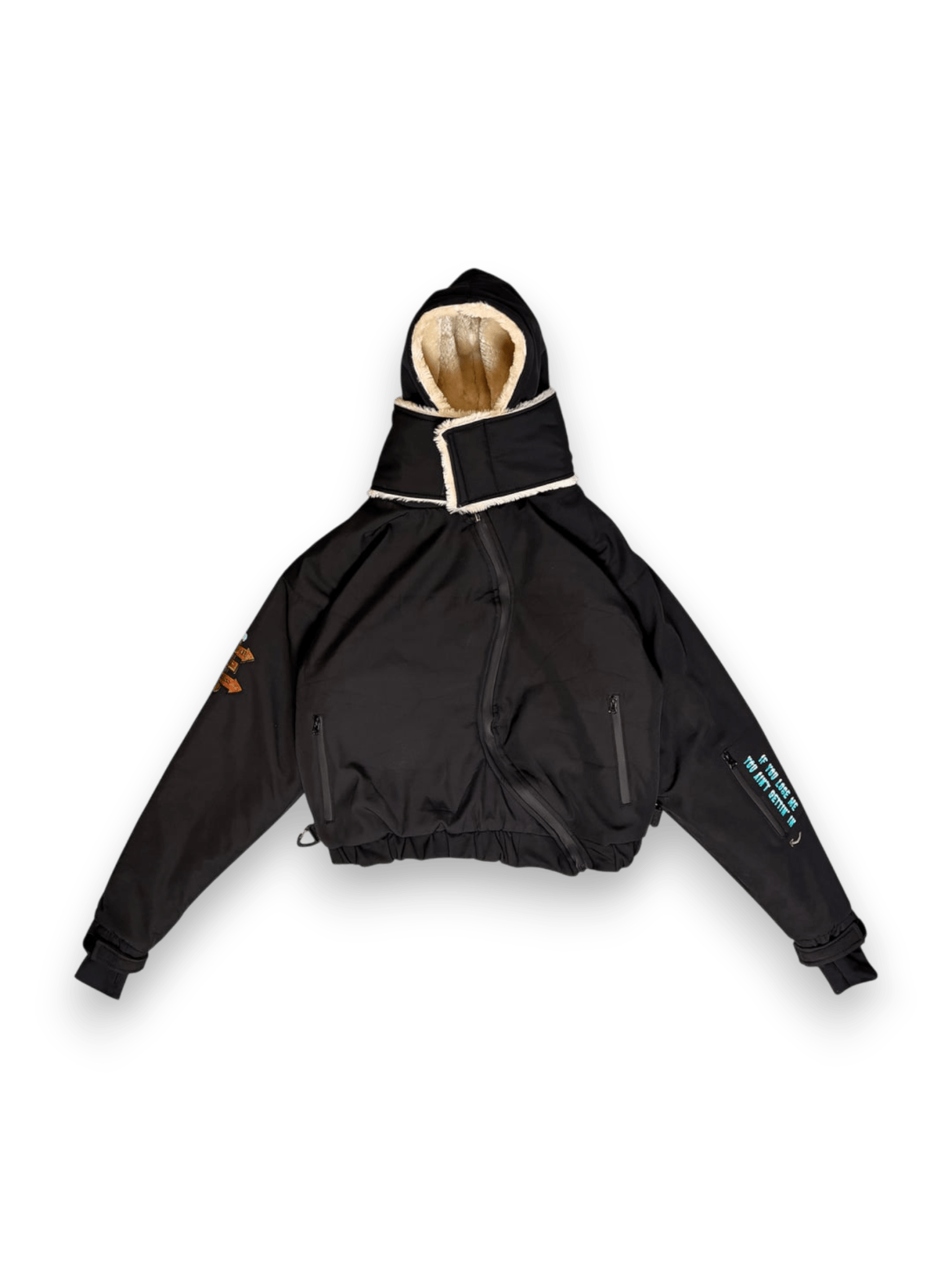 Alessio Giffi Ski Jacket Black