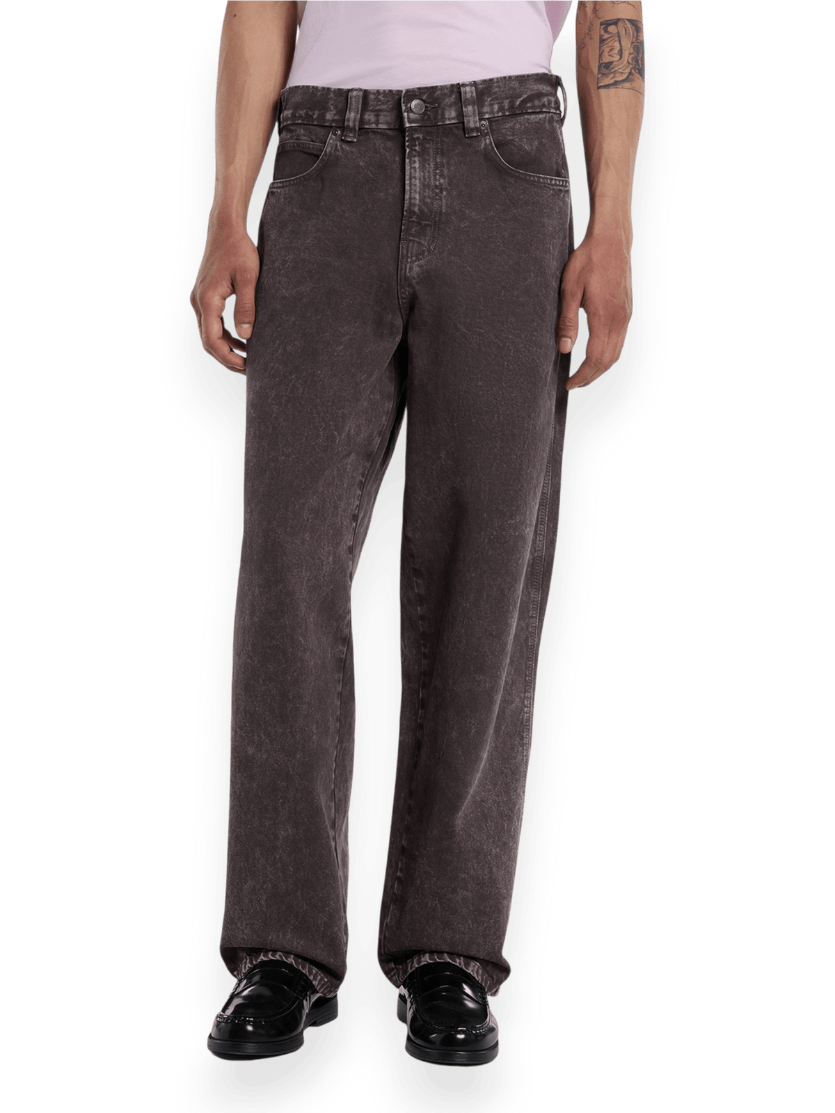 Dickies 958 Baggy Tapered Work Jeans Vintage Violet