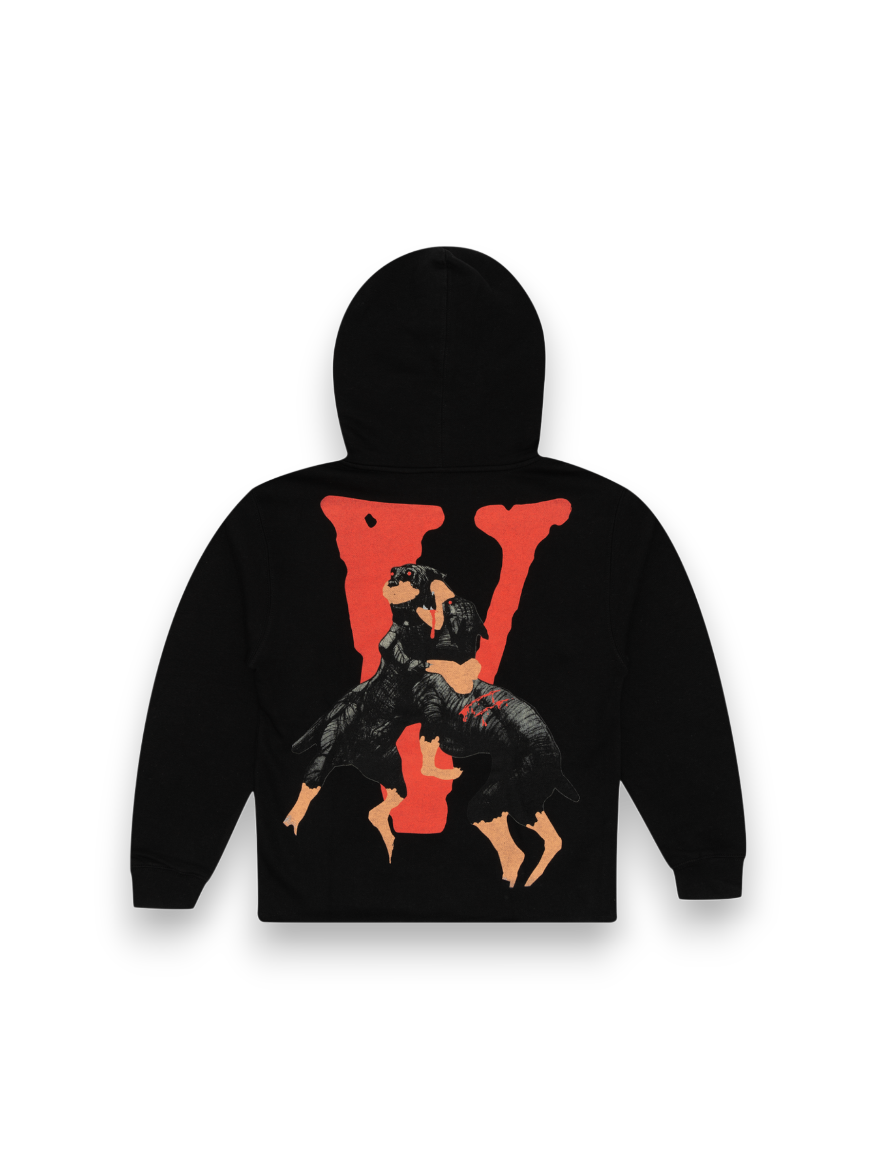 City Morgue x Vlone Dogs Hoodie Black