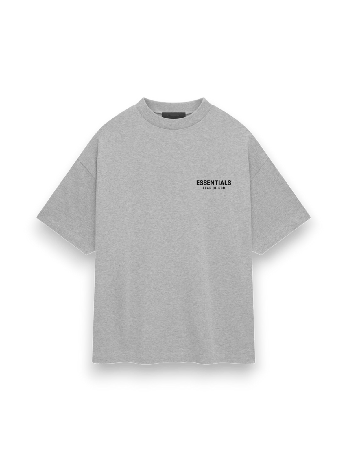 Fear of God Essentials Jersey Crewneck T-Shirt Light Heather Grey