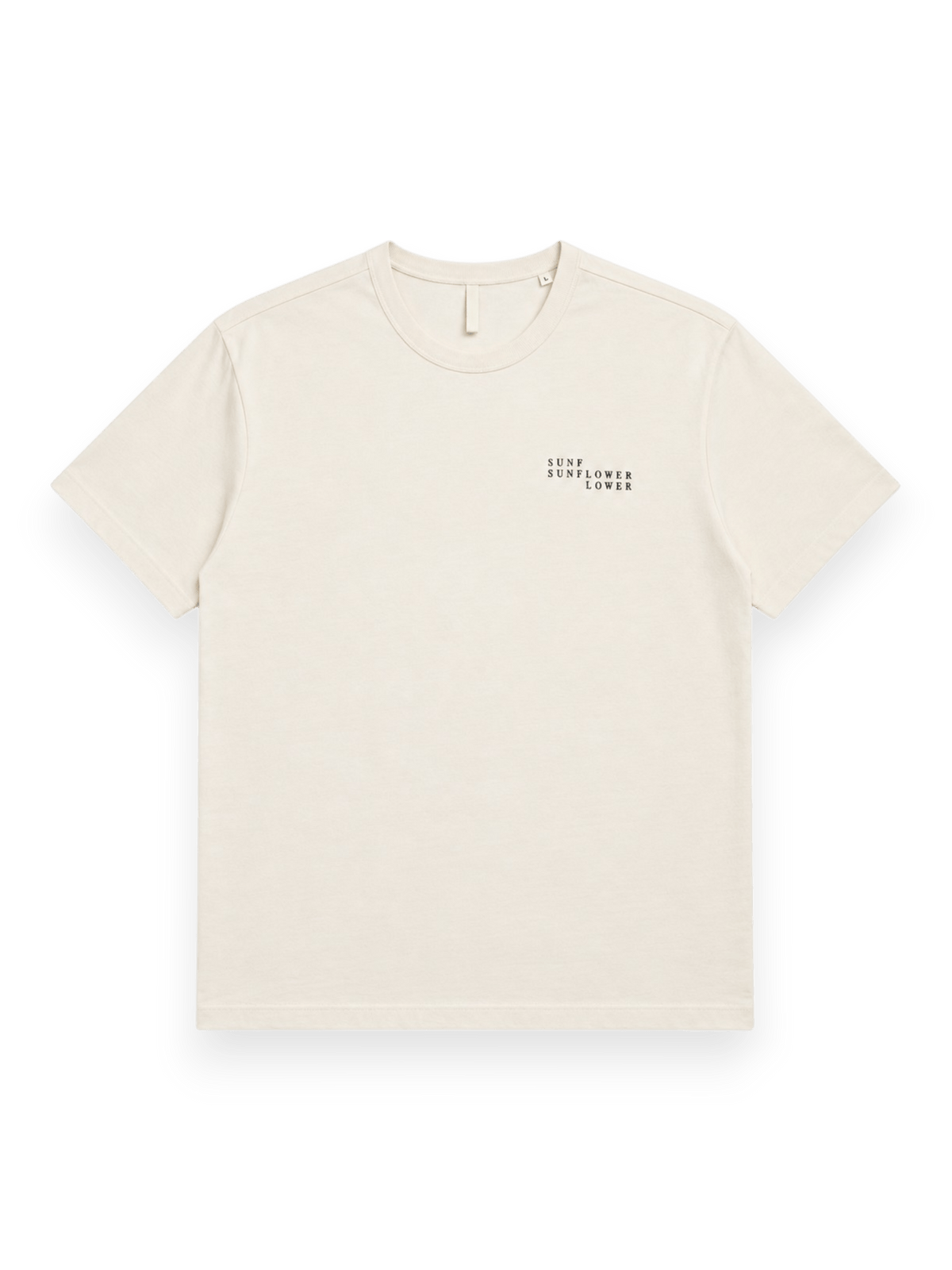 Sunflower Logo Tee Off white