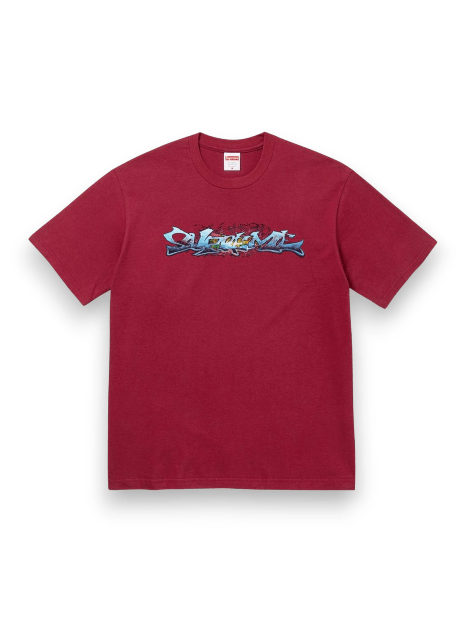 Supreme Tag Tee Cardinal