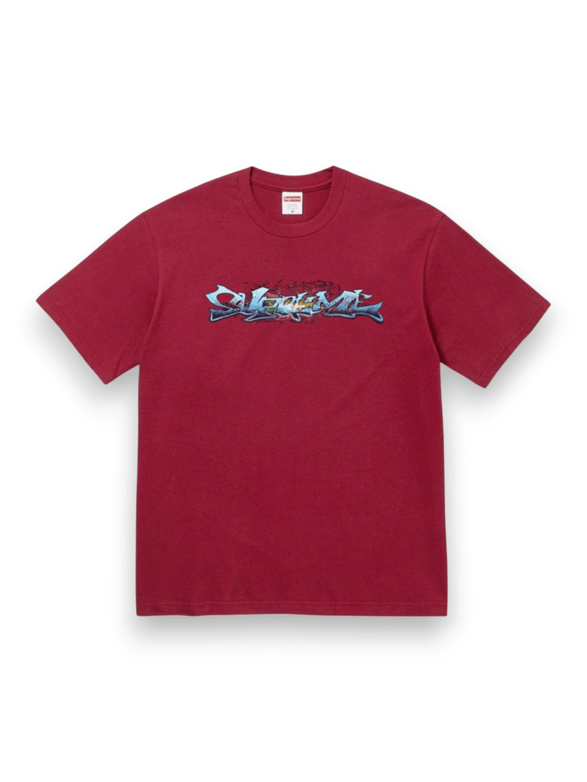 Supreme Tag Tee Cardinal
