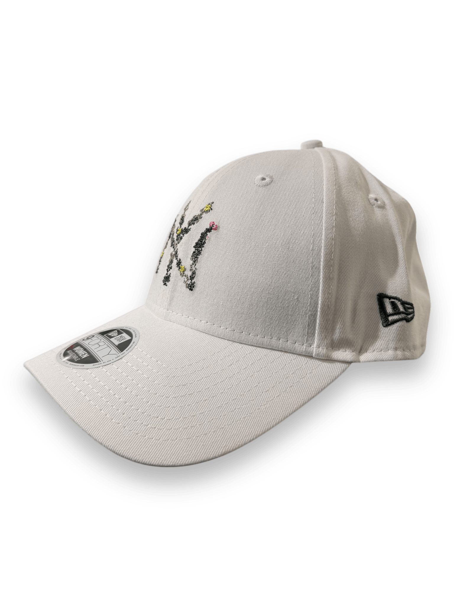 New Era 9FORTY WOMENS WHITE FLORAL NEW YORK YANKEES