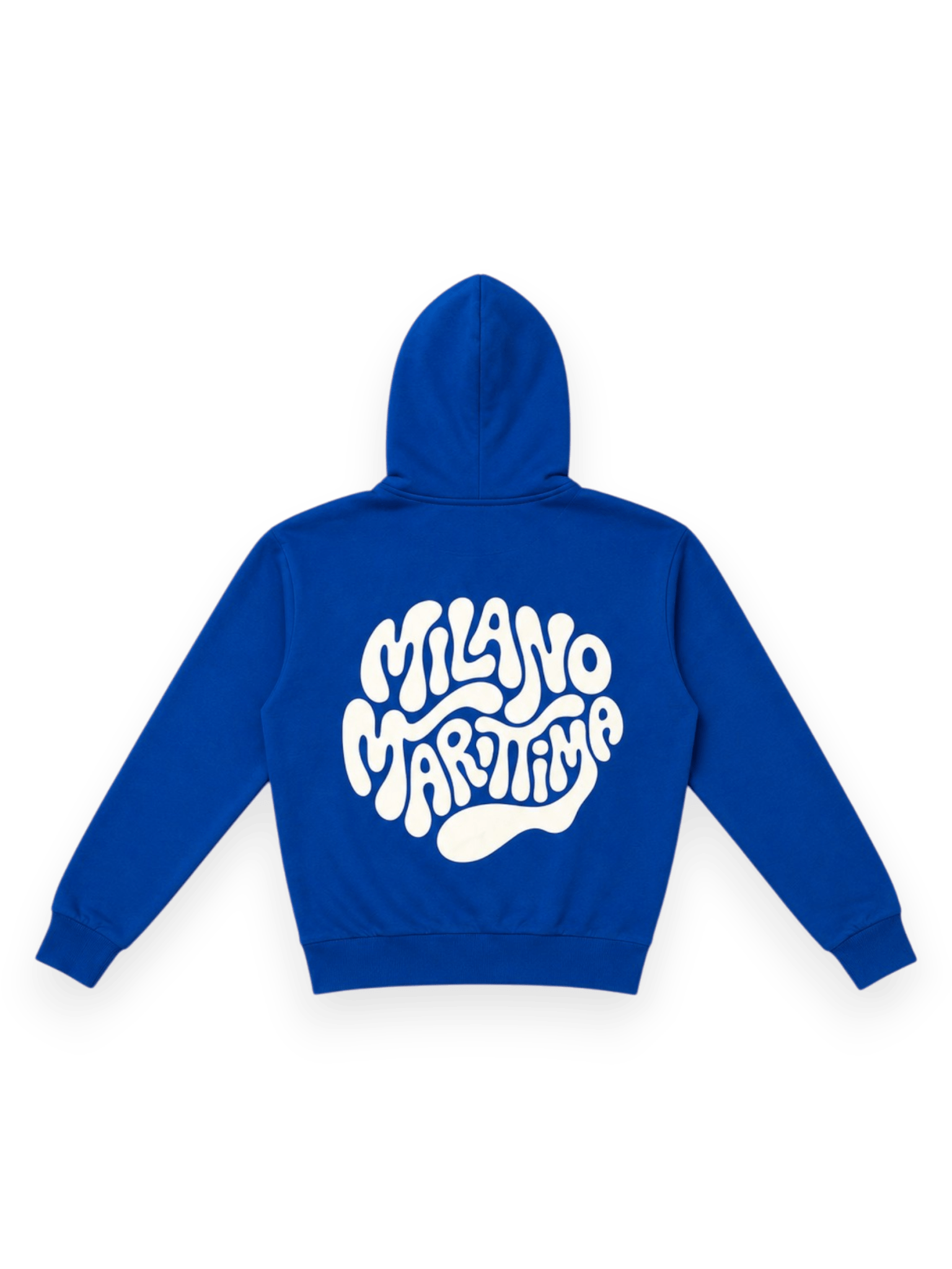 Oblio Milano Marittima Zip Hoodie Royal Blue