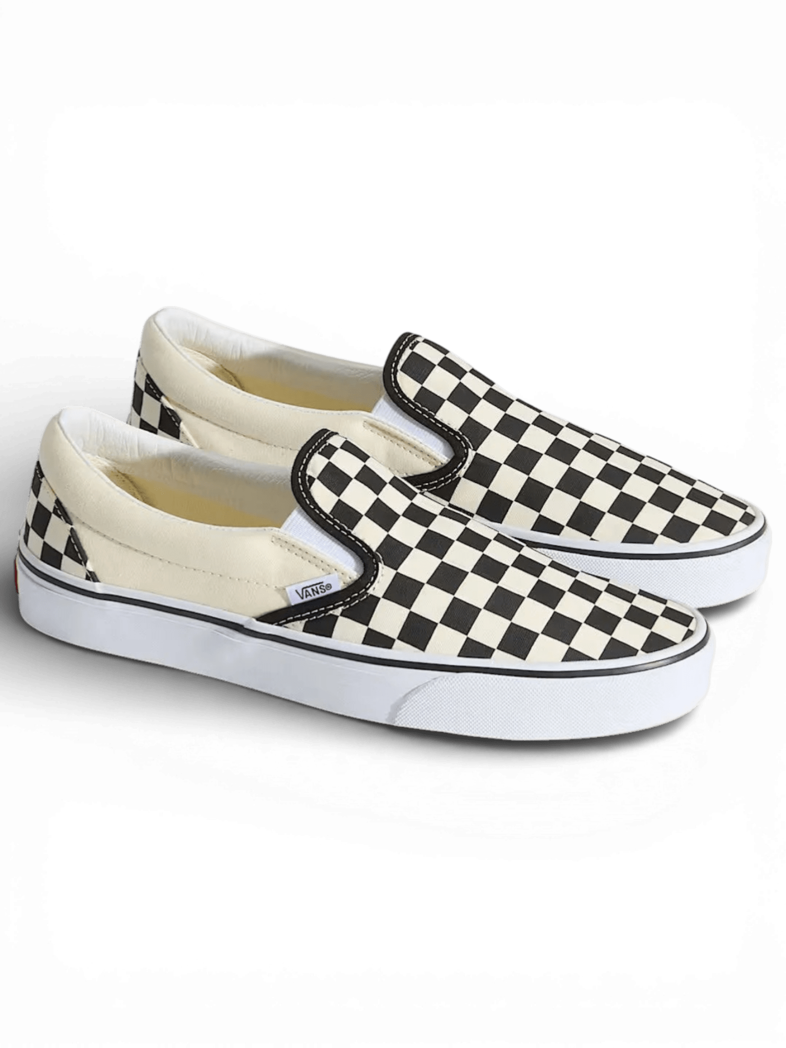 Vans Classic Slip-On Black and White Checkerboard