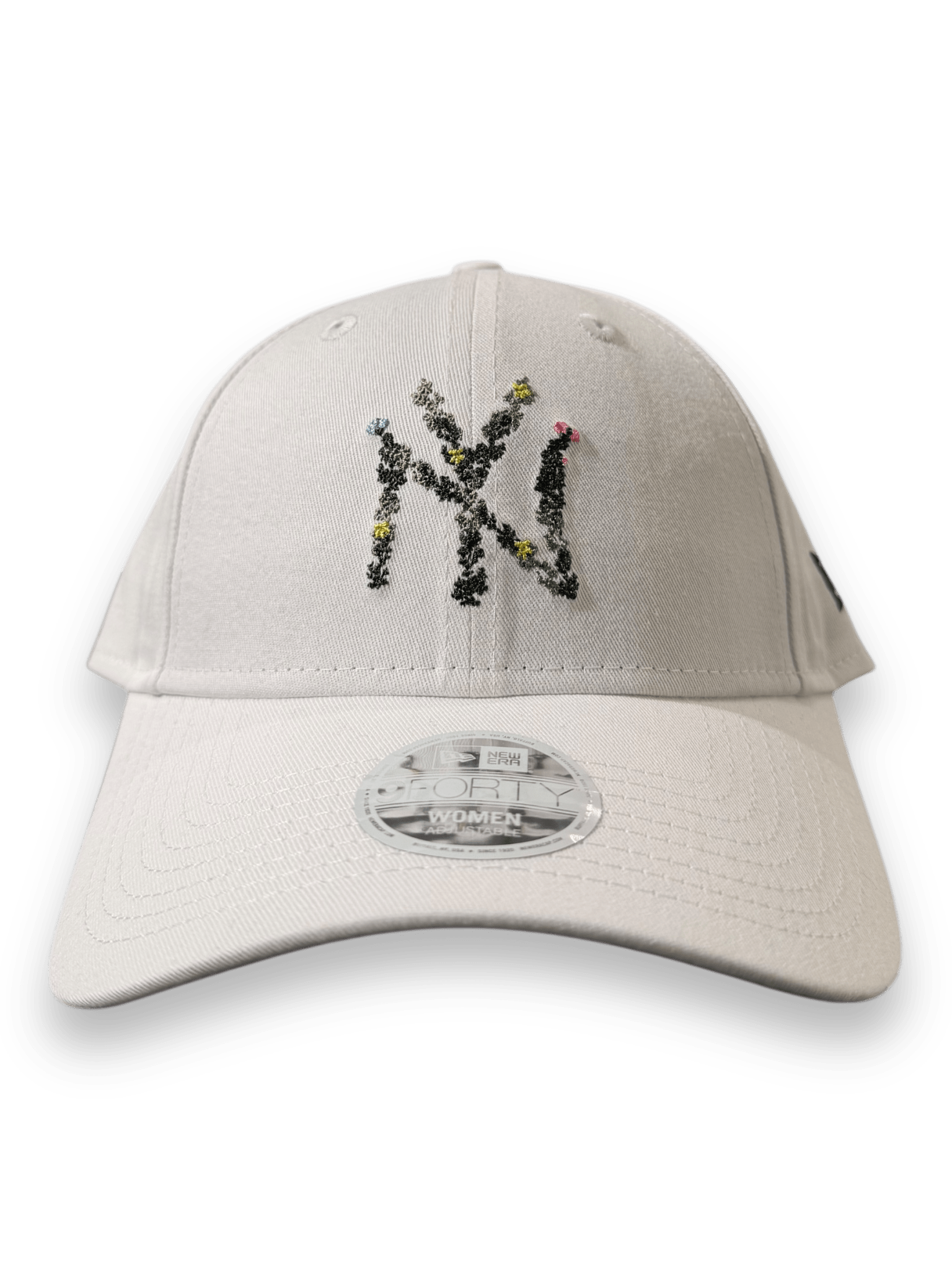 New Era 9FORTY WOMENS WHITE FLORAL NEW YORK YANKEES