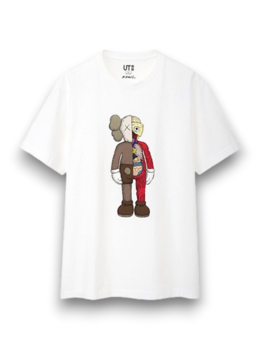 KAWS x Uniqlo Flayed Tee (US Sizing) White