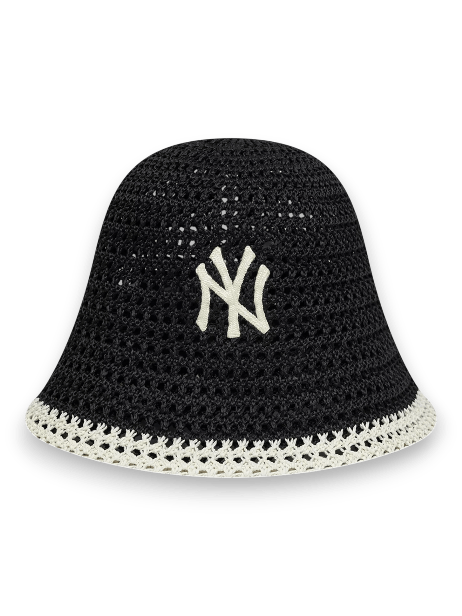 New Era New York Yankees Womens MLB Knitted Black Explorer Bucket Hat