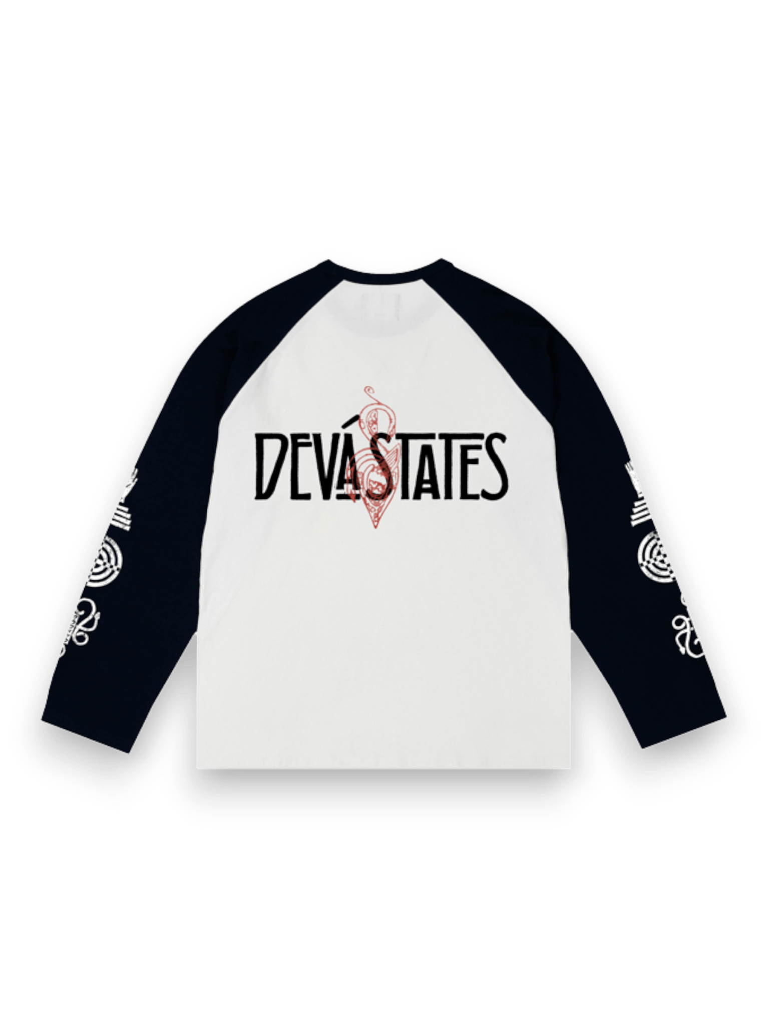 DEVÁ STATES L/S Raglan Jimmy Black
