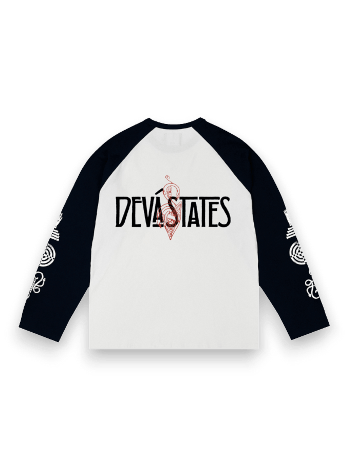 DEVÁ STATES L/S Raglan Jimmy Black