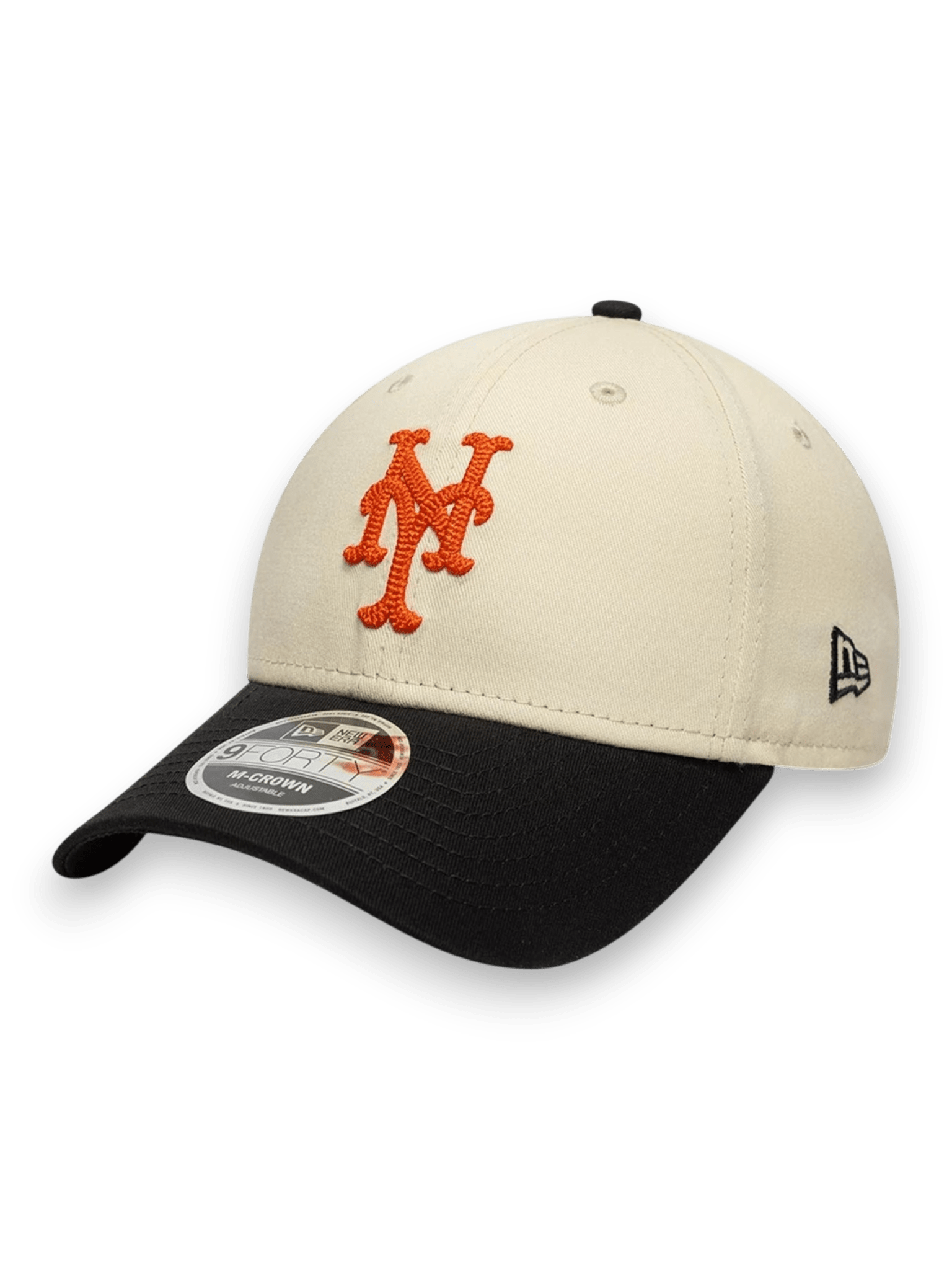 New Era Cap 9FORTY M-Crown New York Mets MLB Side Script Cream
