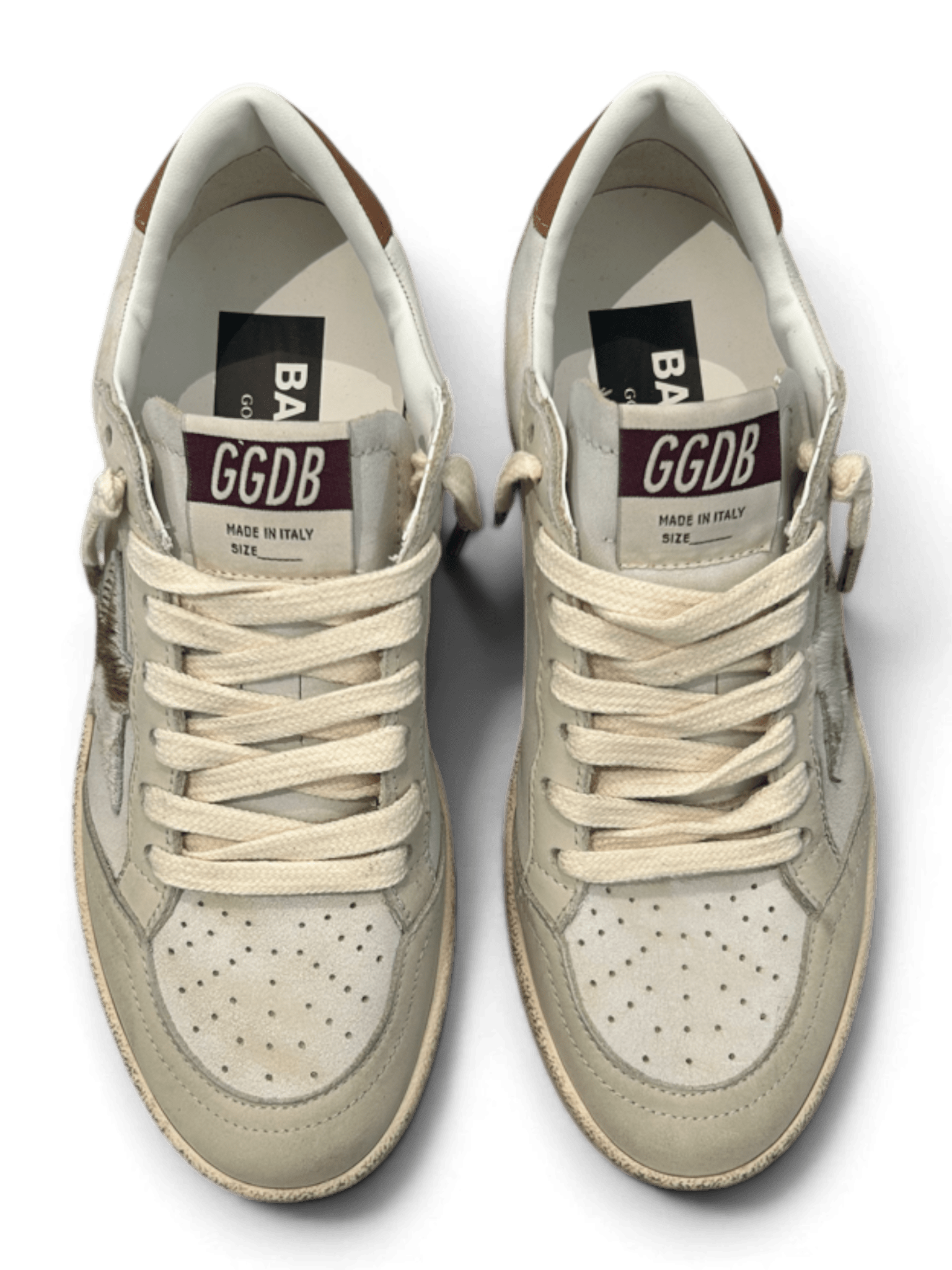 Golden Goose Ball-Star White With Pony Star