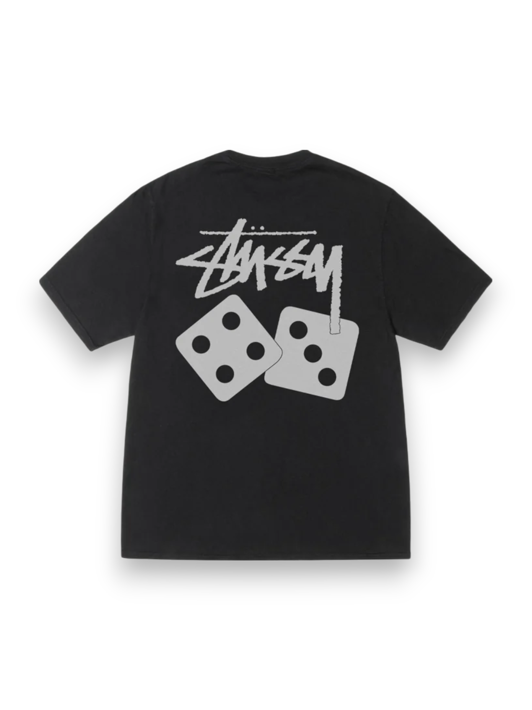 Stussy Dice Pigment Dyed Tee Black