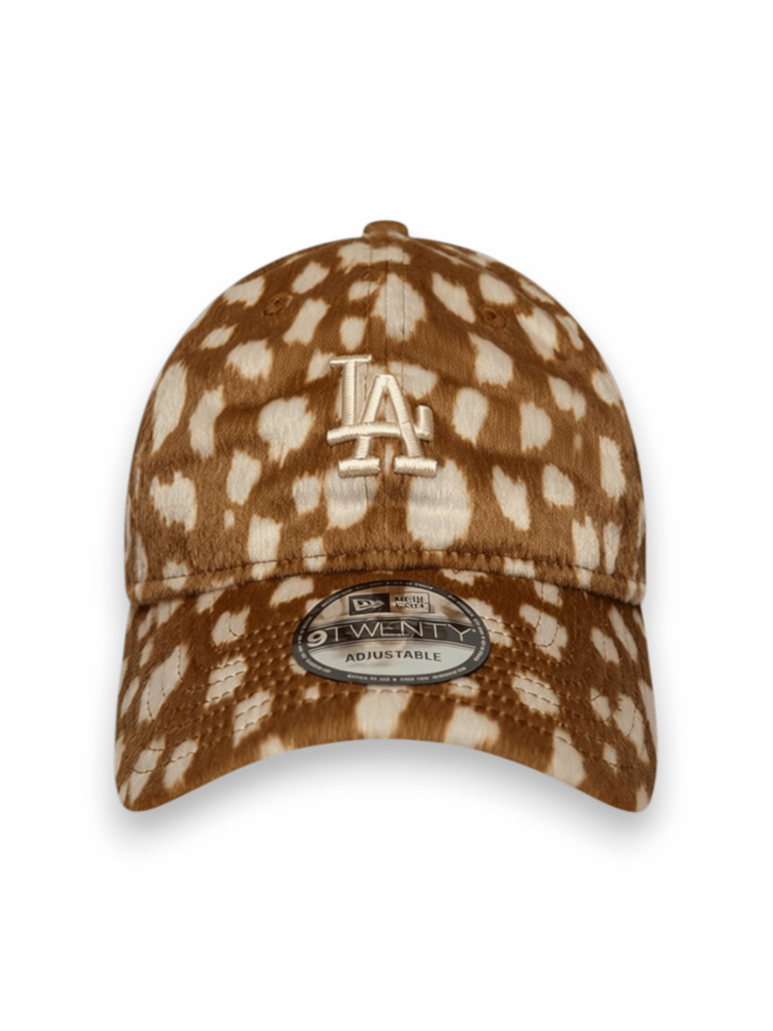 New Era Cap 9TWENTY LA Dodgers Animal Print Dark Beige