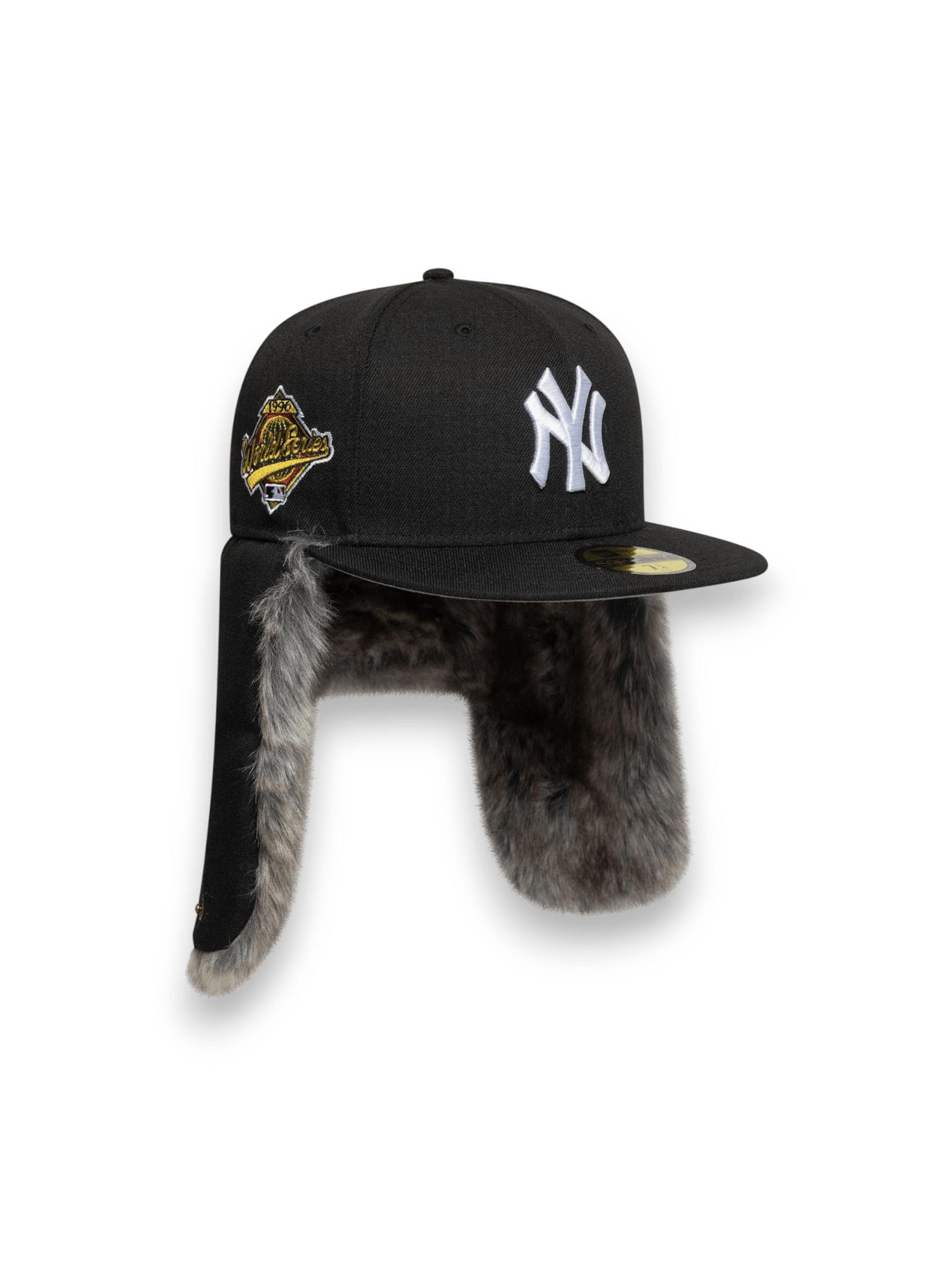 New Era MLB World Series New York Yankees Black Dogear 59FIFTY Fitted Cap