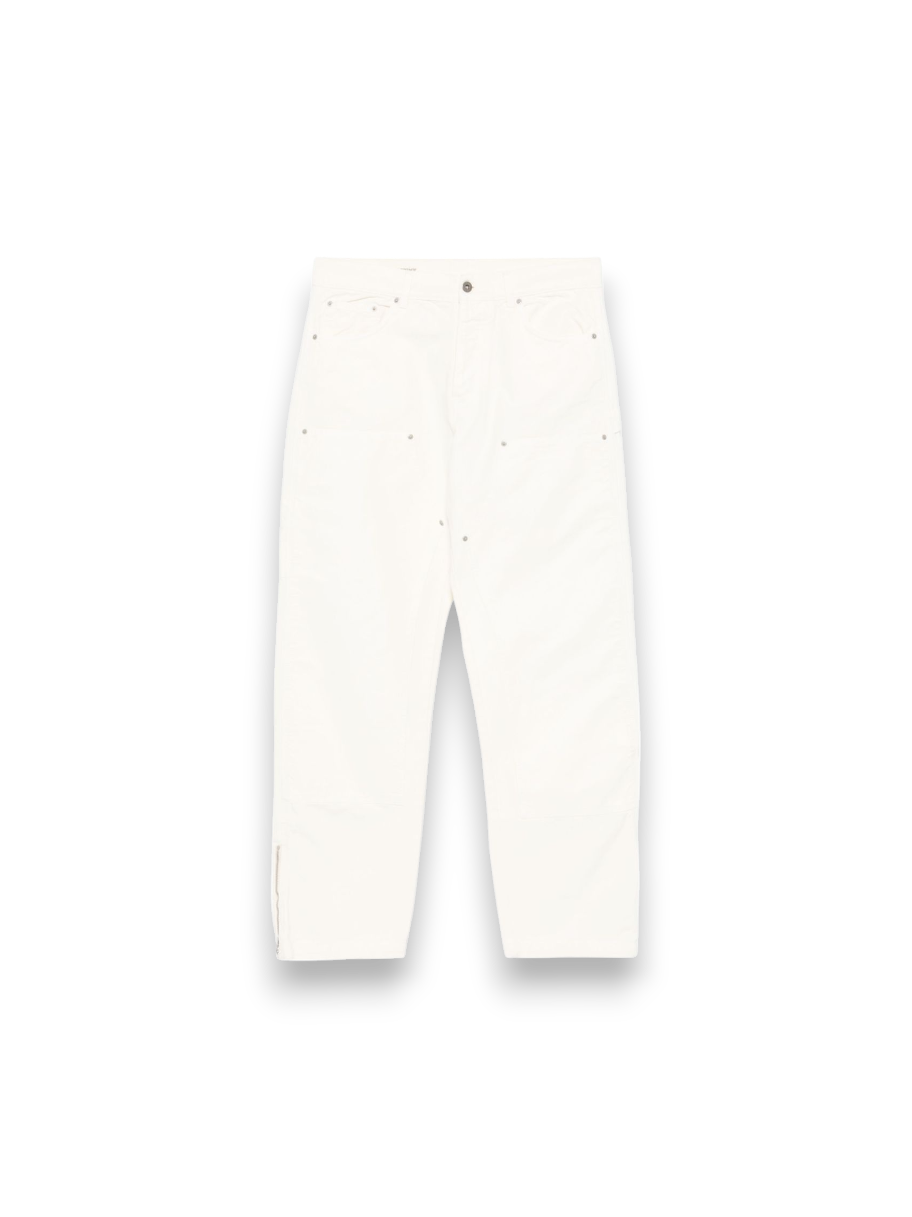 Garment Workshop Double-Knee Carpenter Jeans Heavy Cream