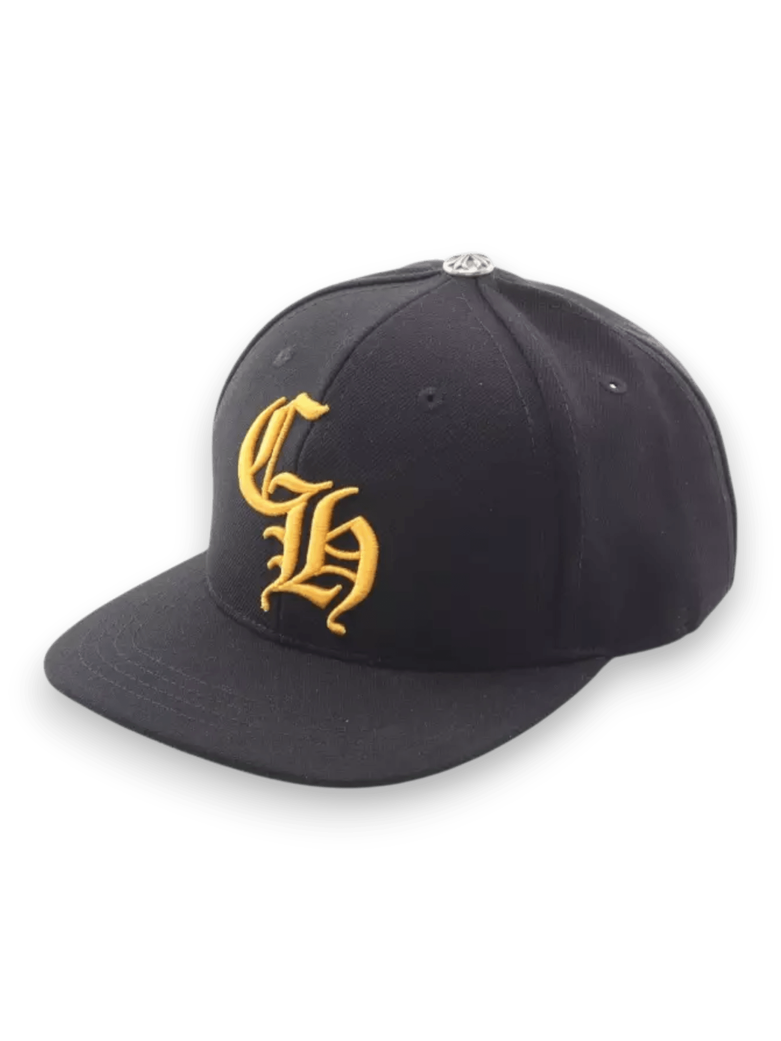 Chrome Hearts CH Baseball Cap Black/Yellow Hat