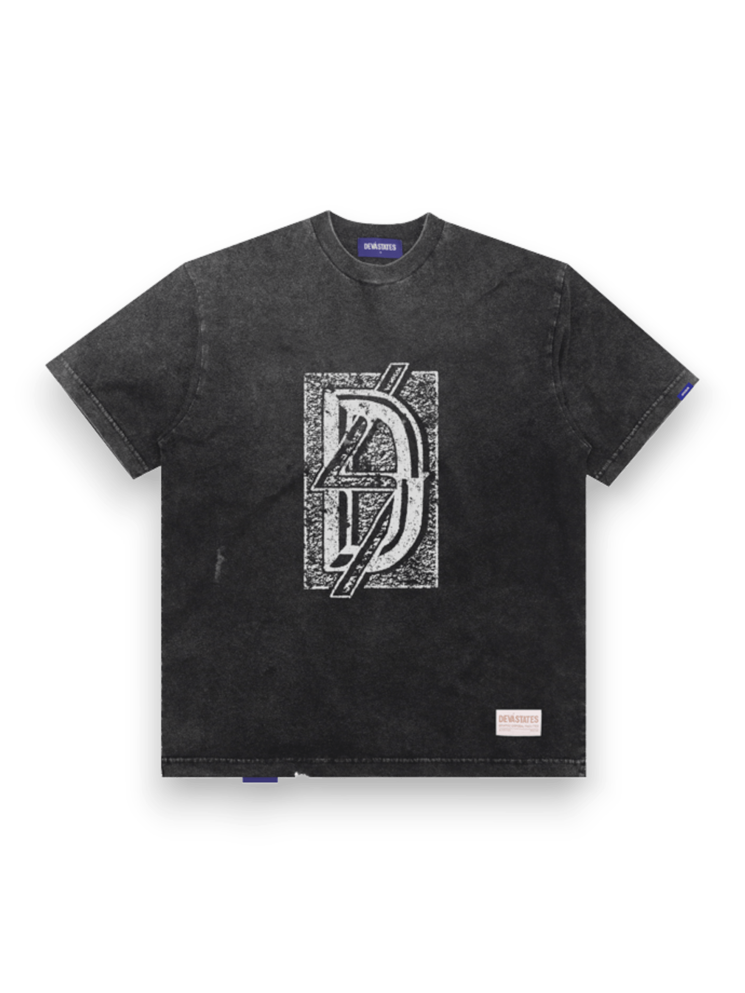 DEVÁ STATES S/S Mortar Tee Washed Black