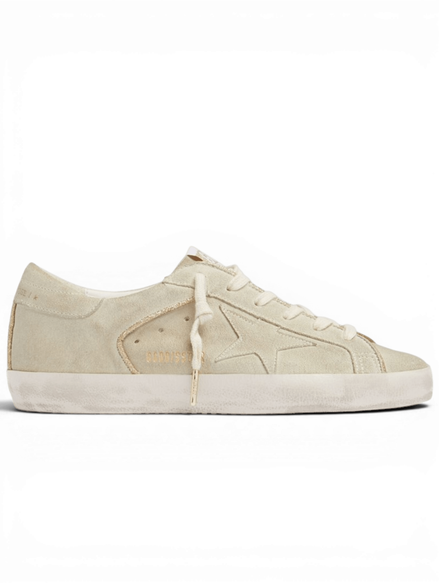 Golden Goose: Sneaker Super Star in camoscio