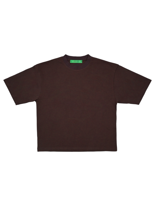 Garment Workshop Jersey Tee Mocha Brown