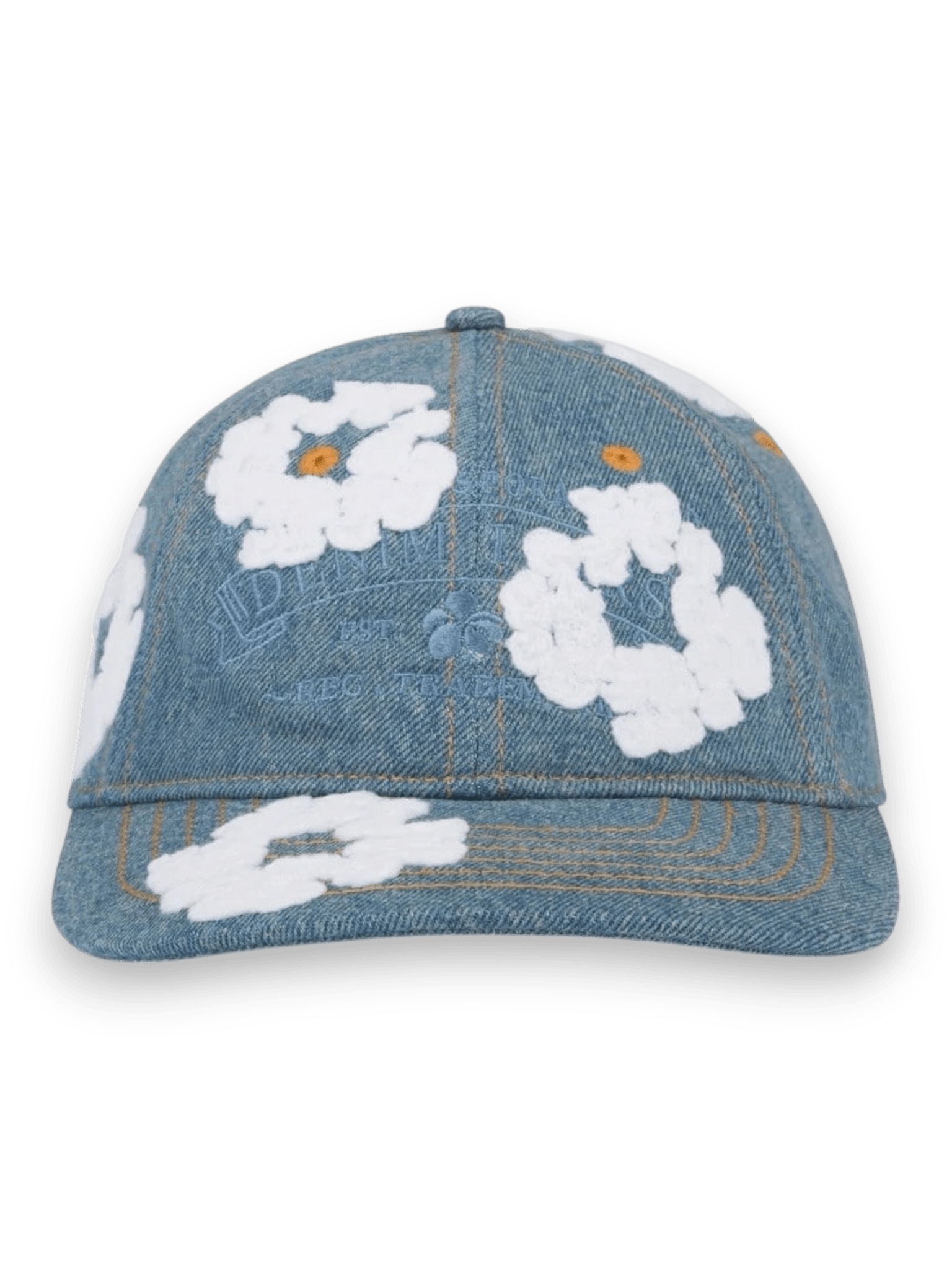 Denim Tears - Denim Cotton Wreath Cap Light Wash