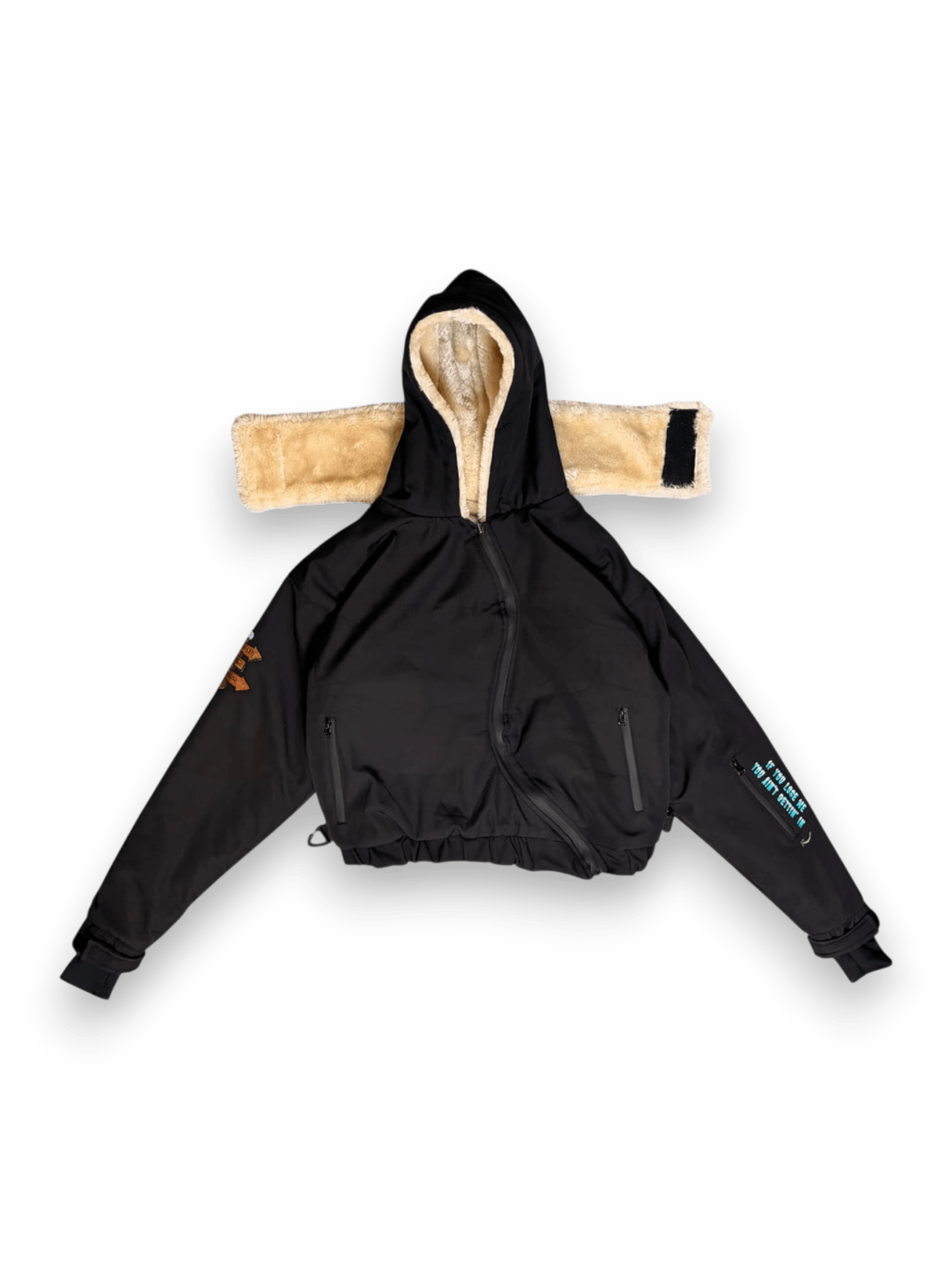 Alessio Giffi Ski Jacket Black