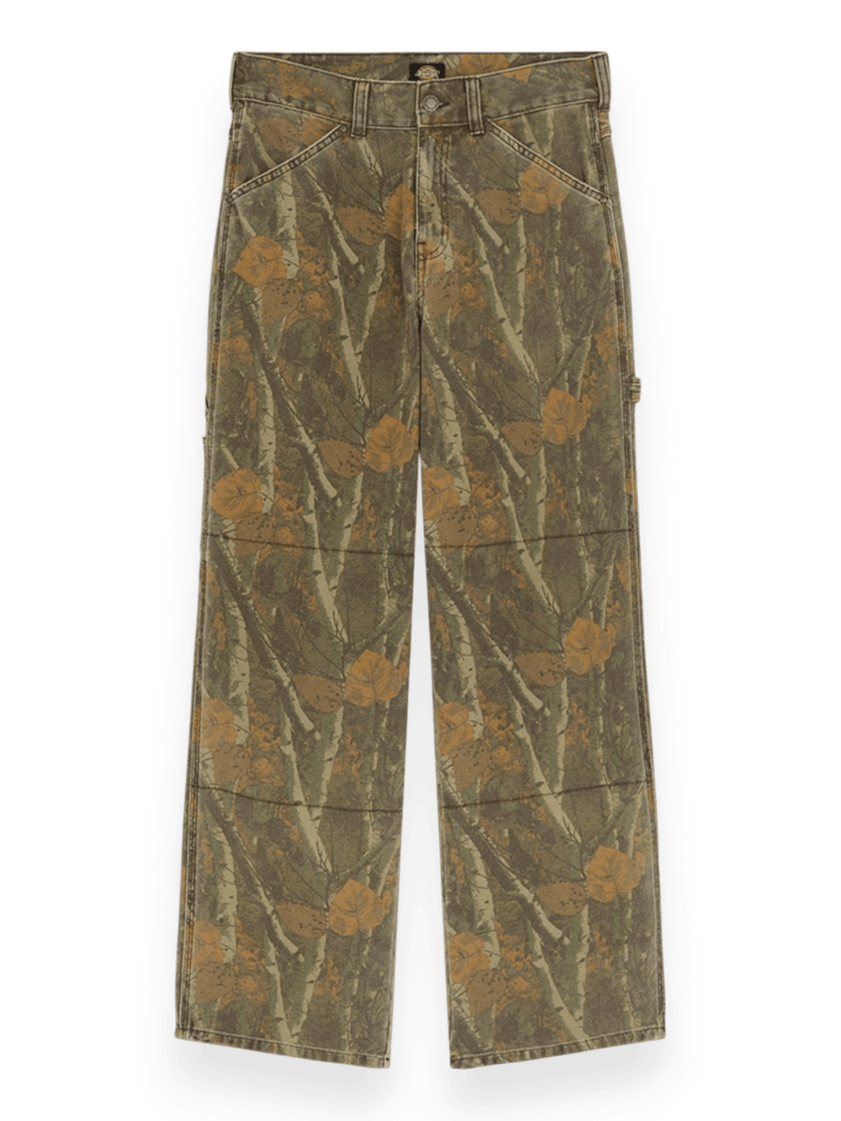 Dickies Houck loose straight camouflage canvas Hose