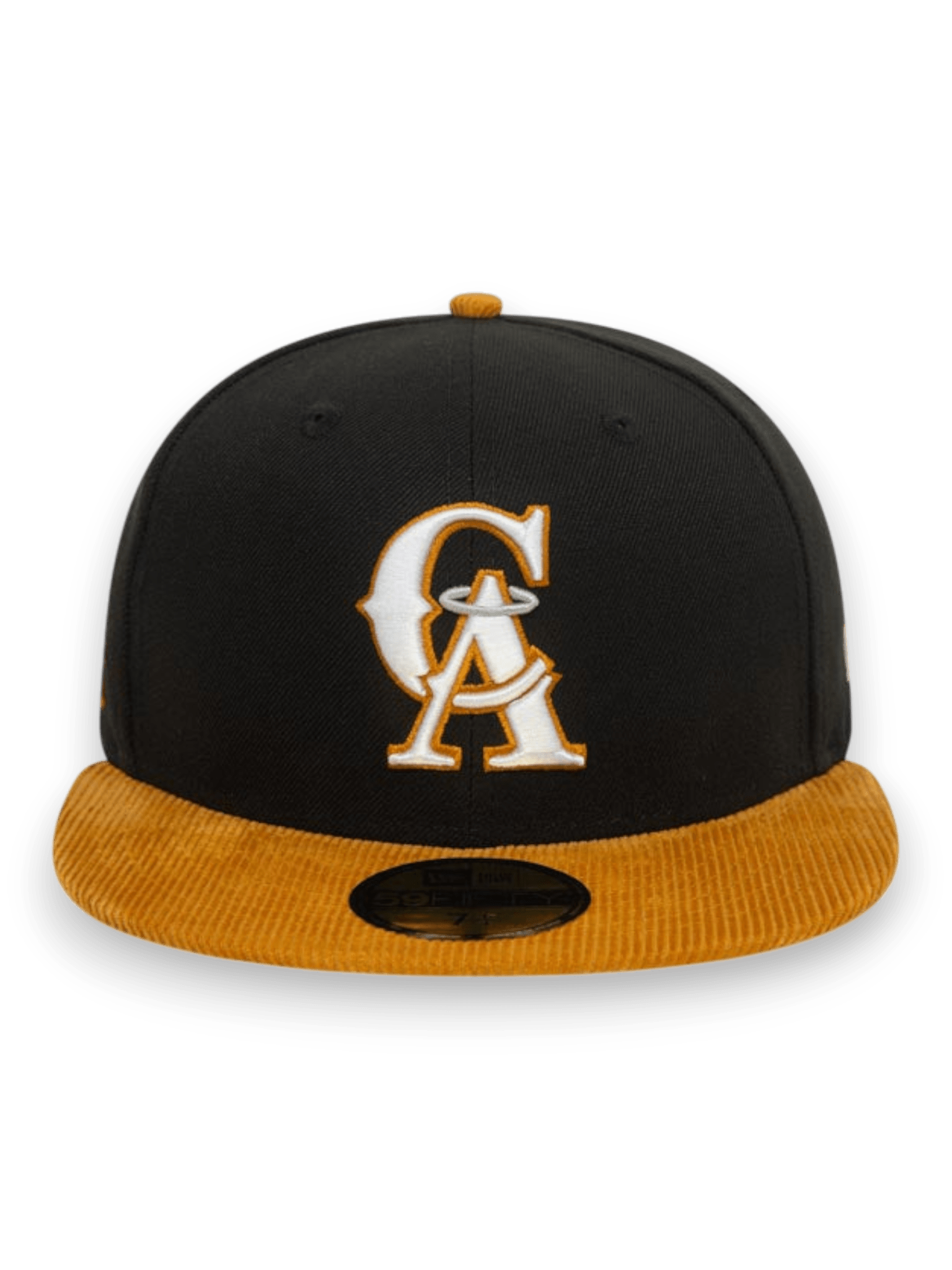 New Era LA Angels Contrast Cord Black 59FIFTY Fitted Cap