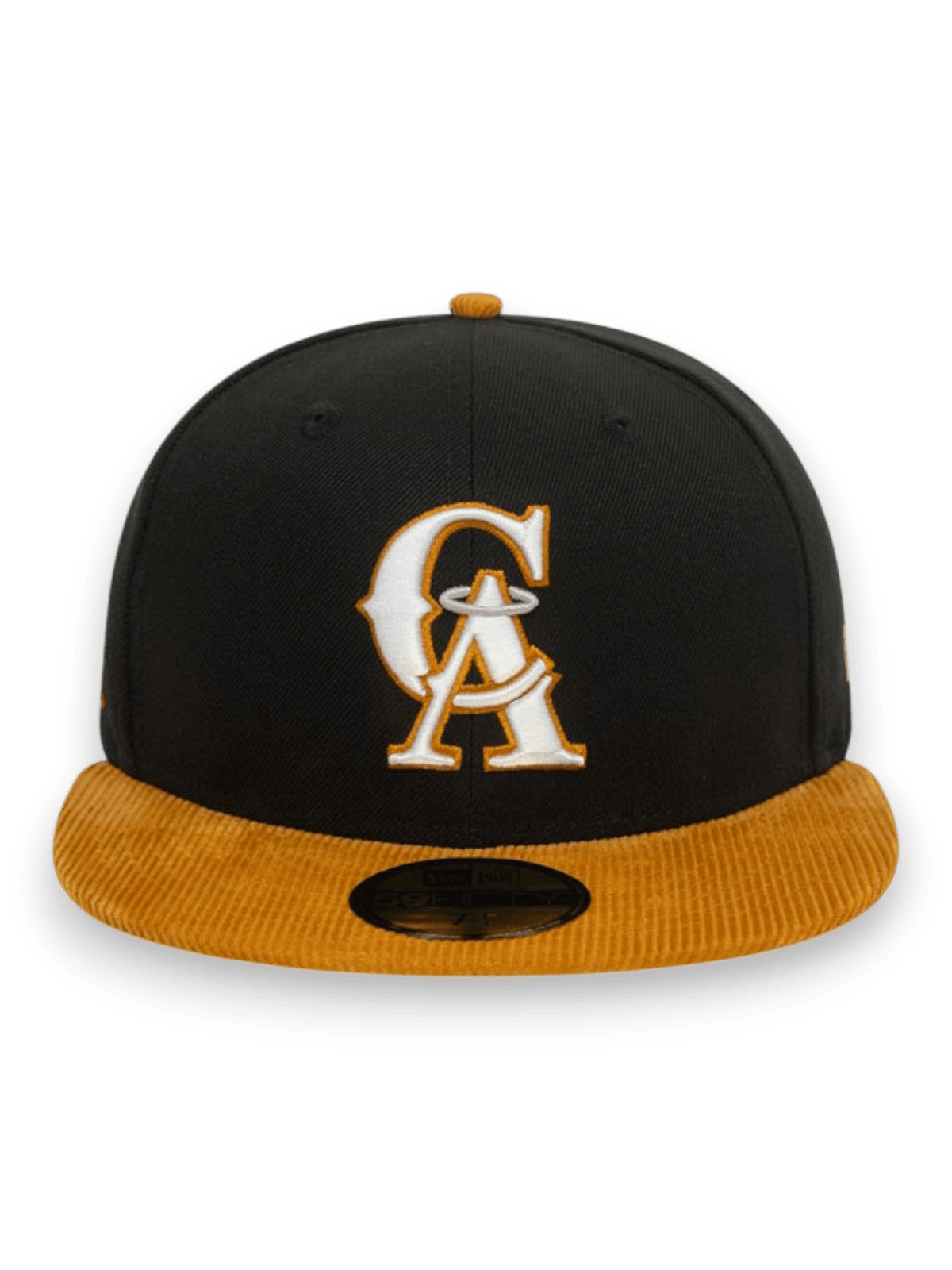 New Era LA Angels Contrast Cord Black 59FIFTY Fitted Cap