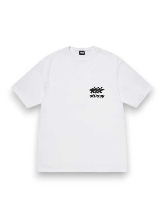 Stussy Surfwalk Tee white