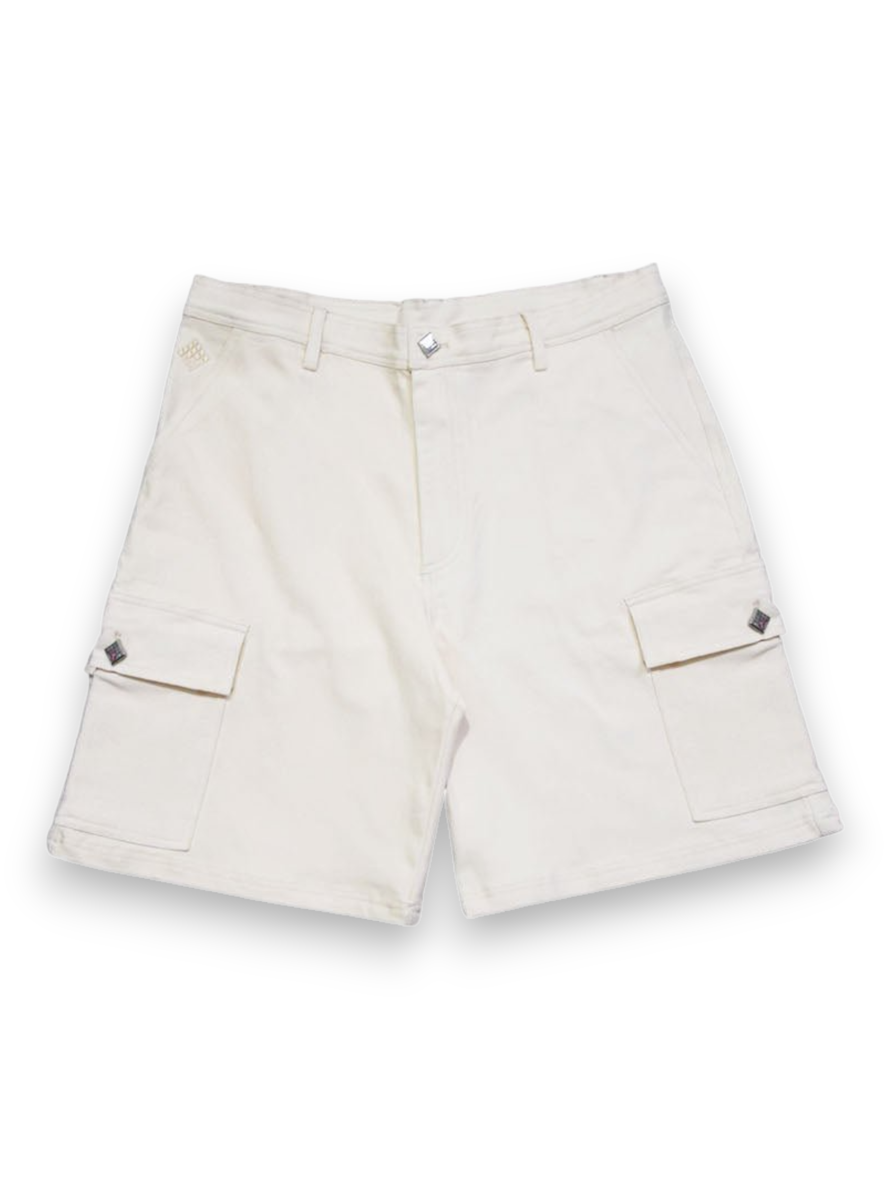 Pantalon 6-Pockets Cargo Shorts Cream