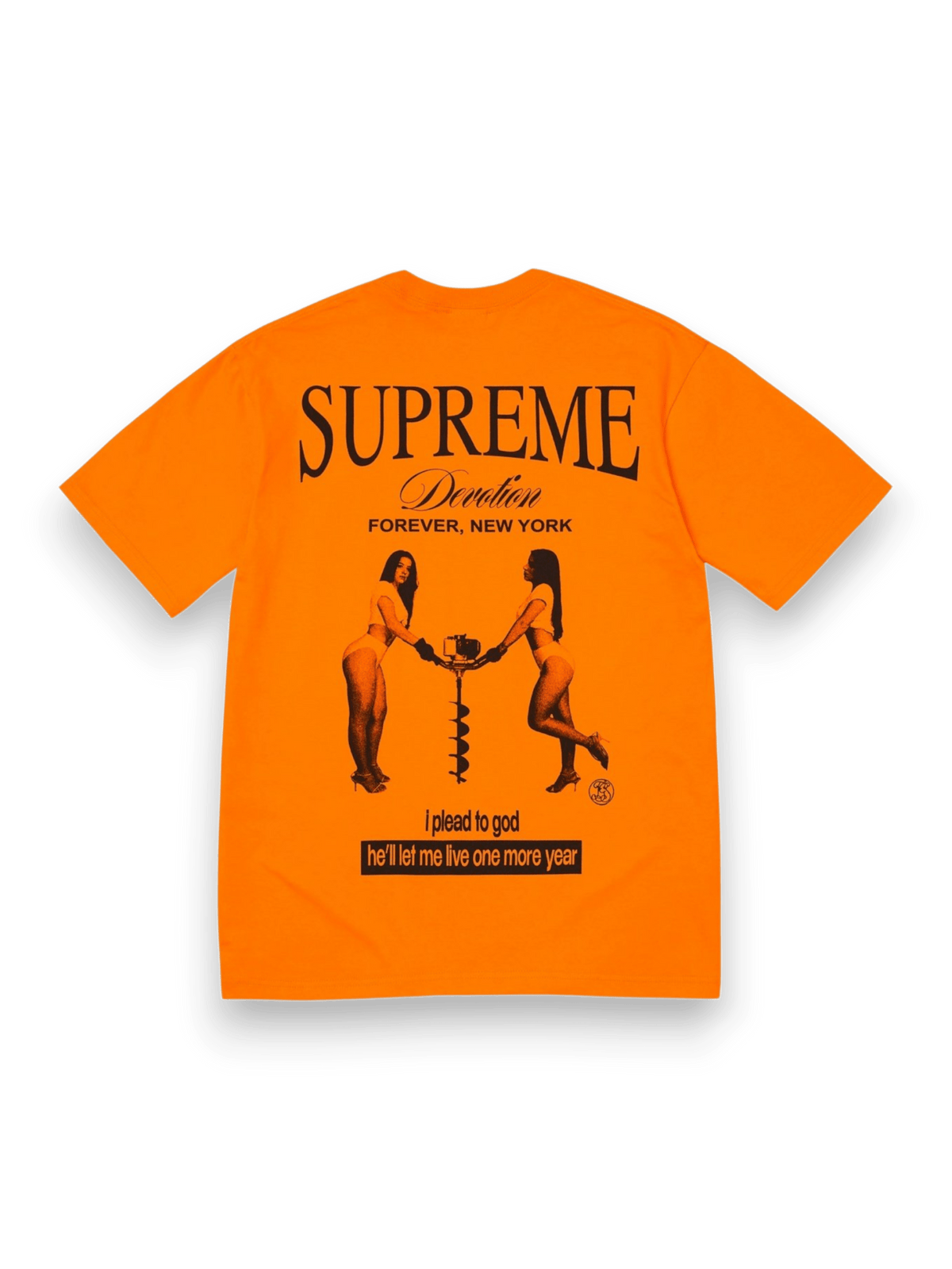 Supreme Devotion Tee Orange