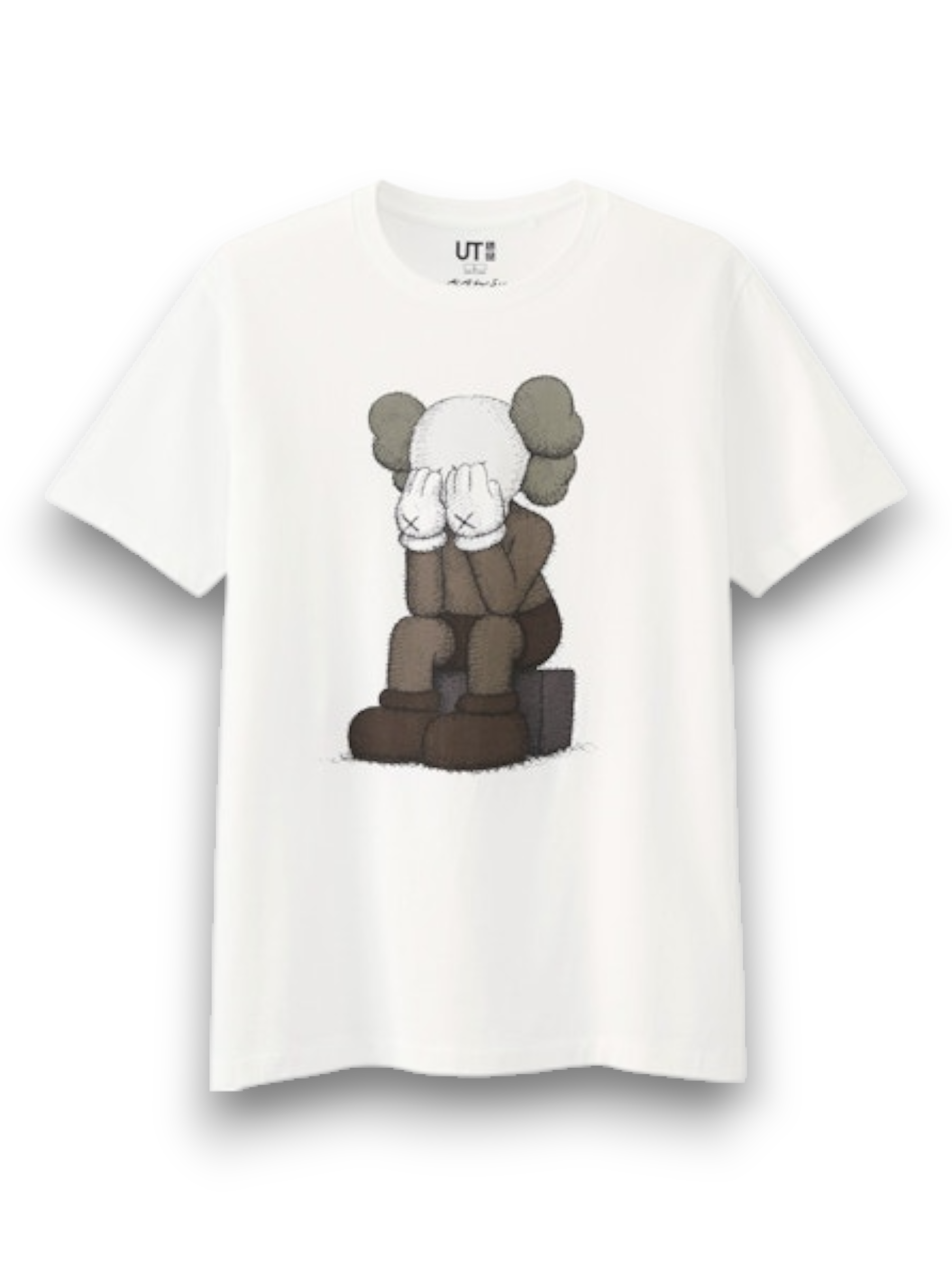 KAWS x Uniqlo Passing Through Tee White