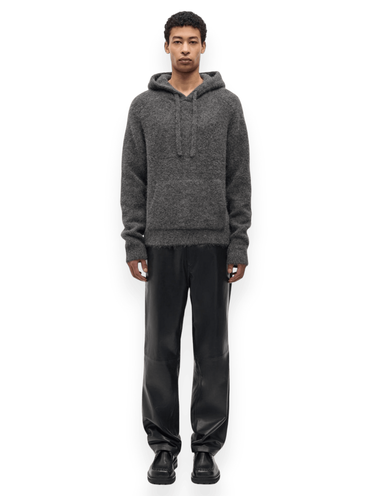 Samsoe Sajob Hoodie Dark Grey