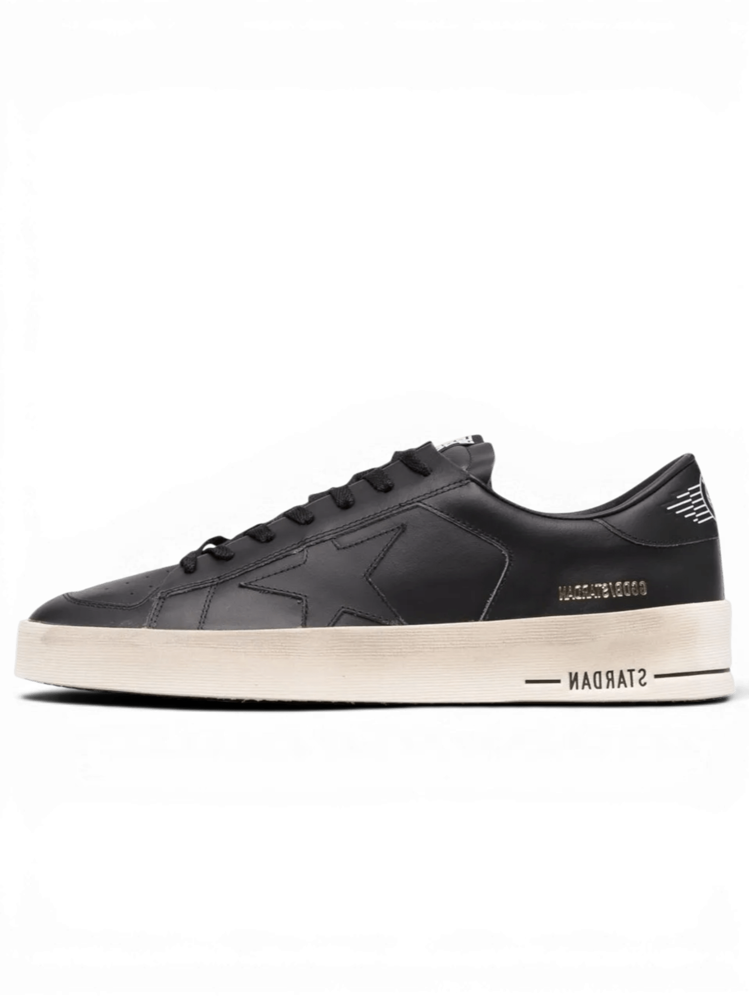Golden Goose Sneakers Stardan Black and White