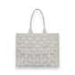 Supreme Woven Tote Grey