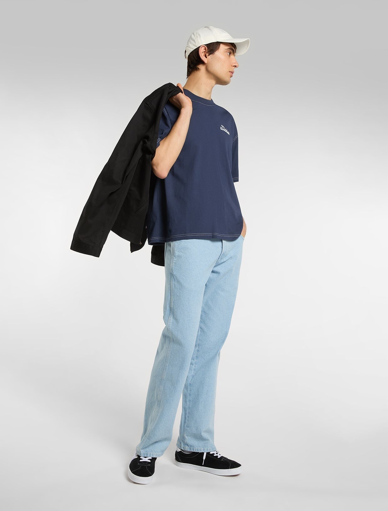 Dickies 954 Relaxed Straight Work Jeans Vintage Blue