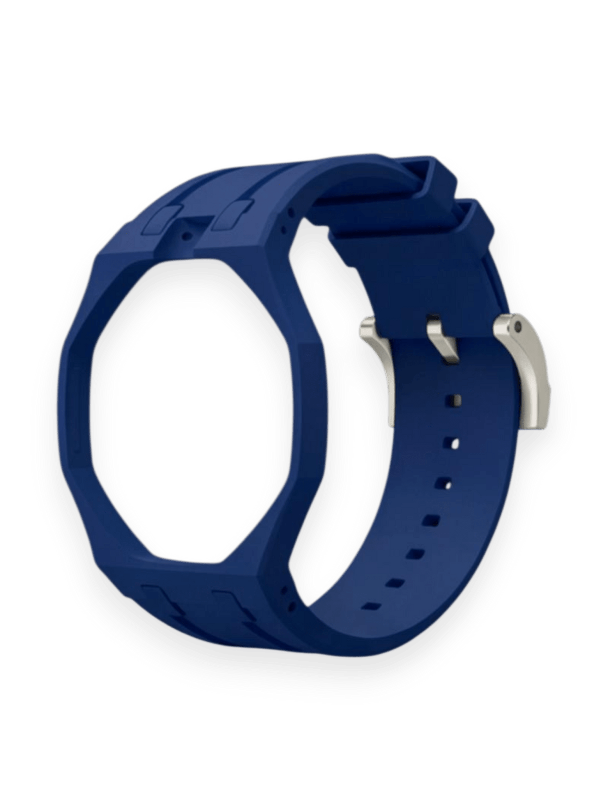 Ap Swatch Royal Pop Bioceramic And Silicone Strap dark blue