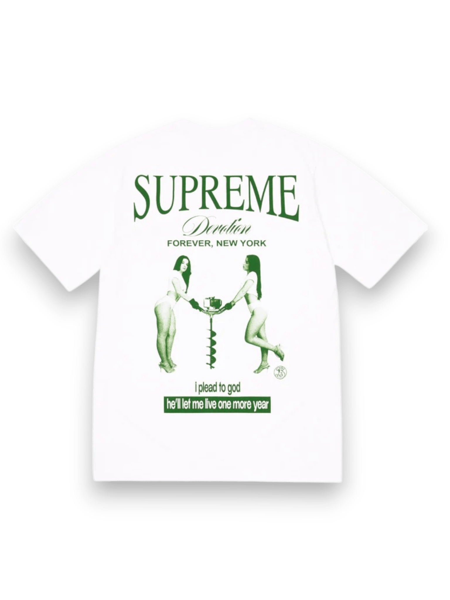 Supreme Devotion Tee White