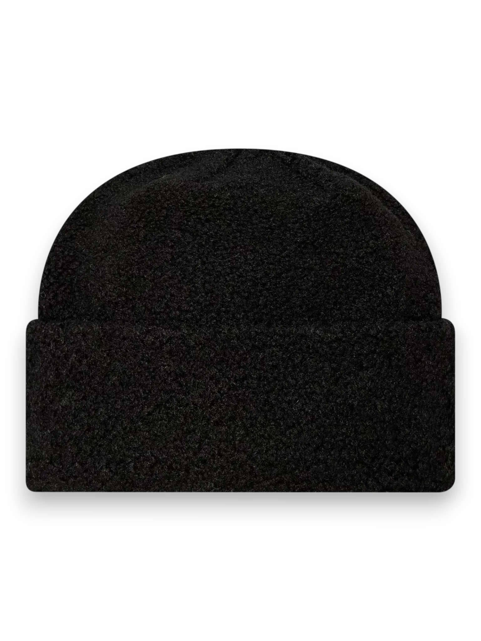 New Era New York Yankees Womens Borg Black Cuff Knit Beanie Hat