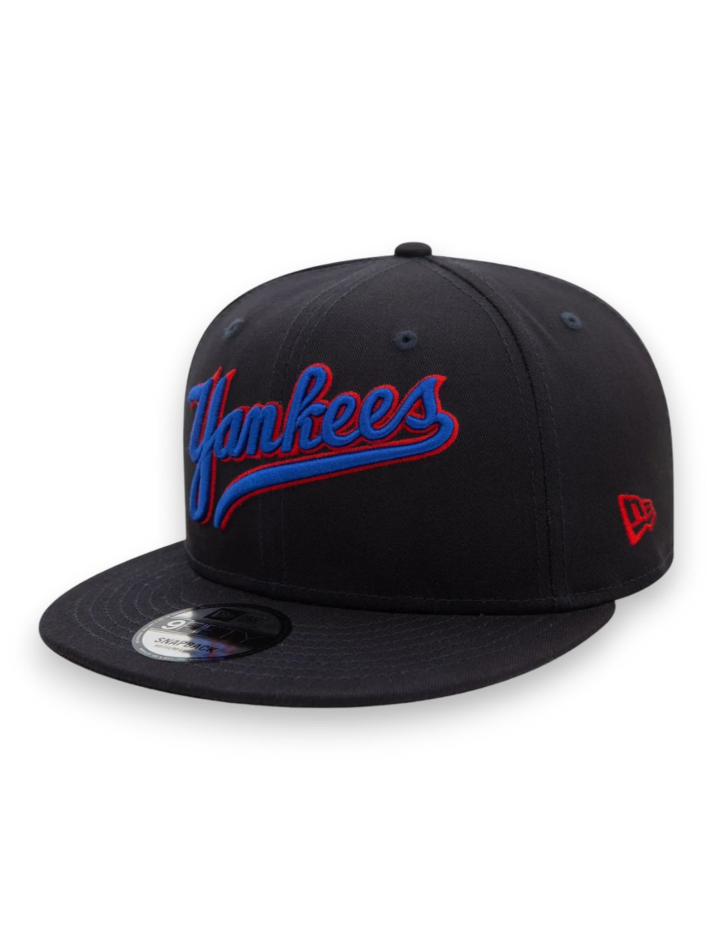 New Era New York Yankees Wordmark Patch Navy 9FIFTY Snapback Cap