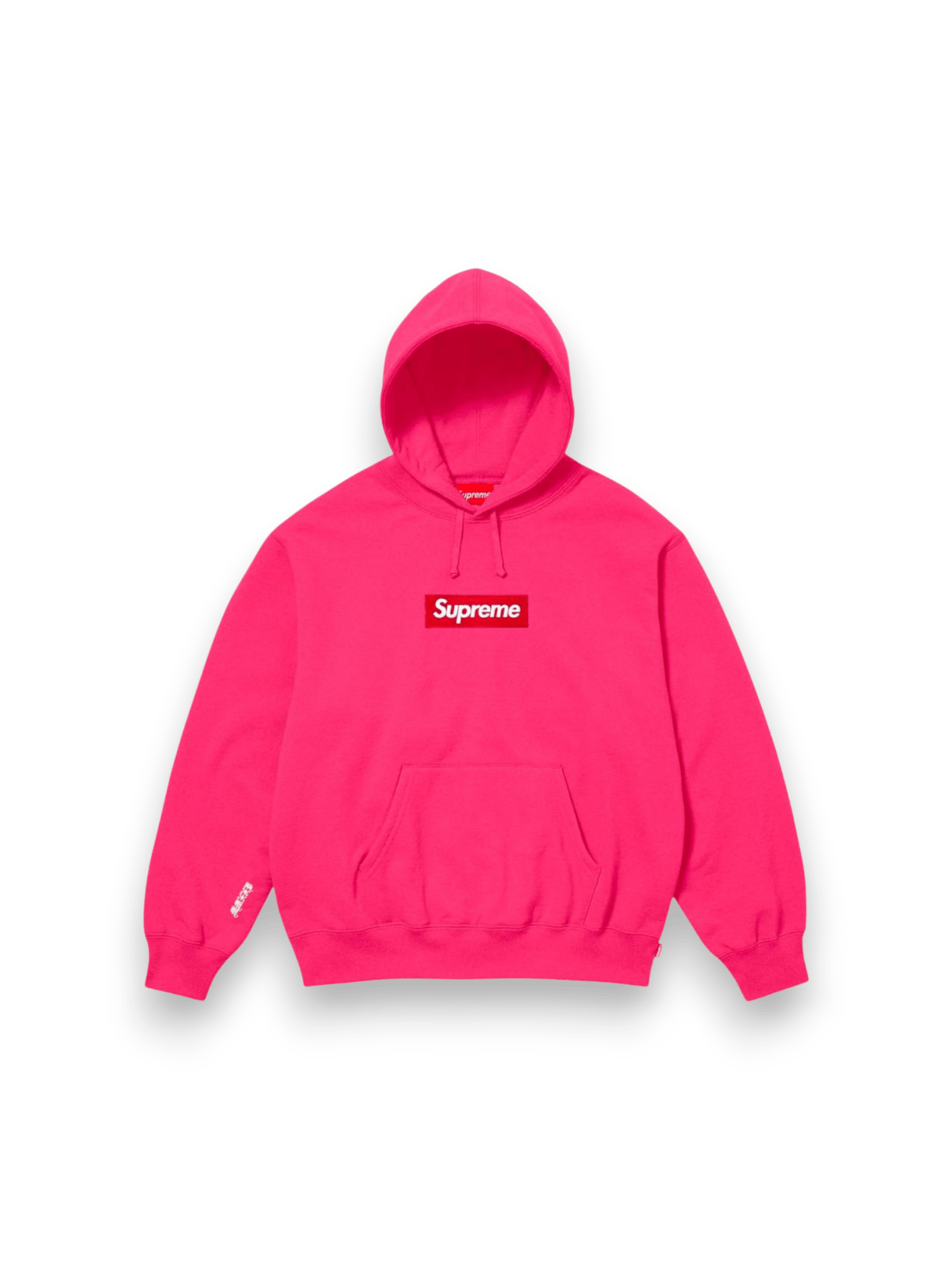 Supreme Box Logo Hooded Sweatshirt Magenta (FW25)