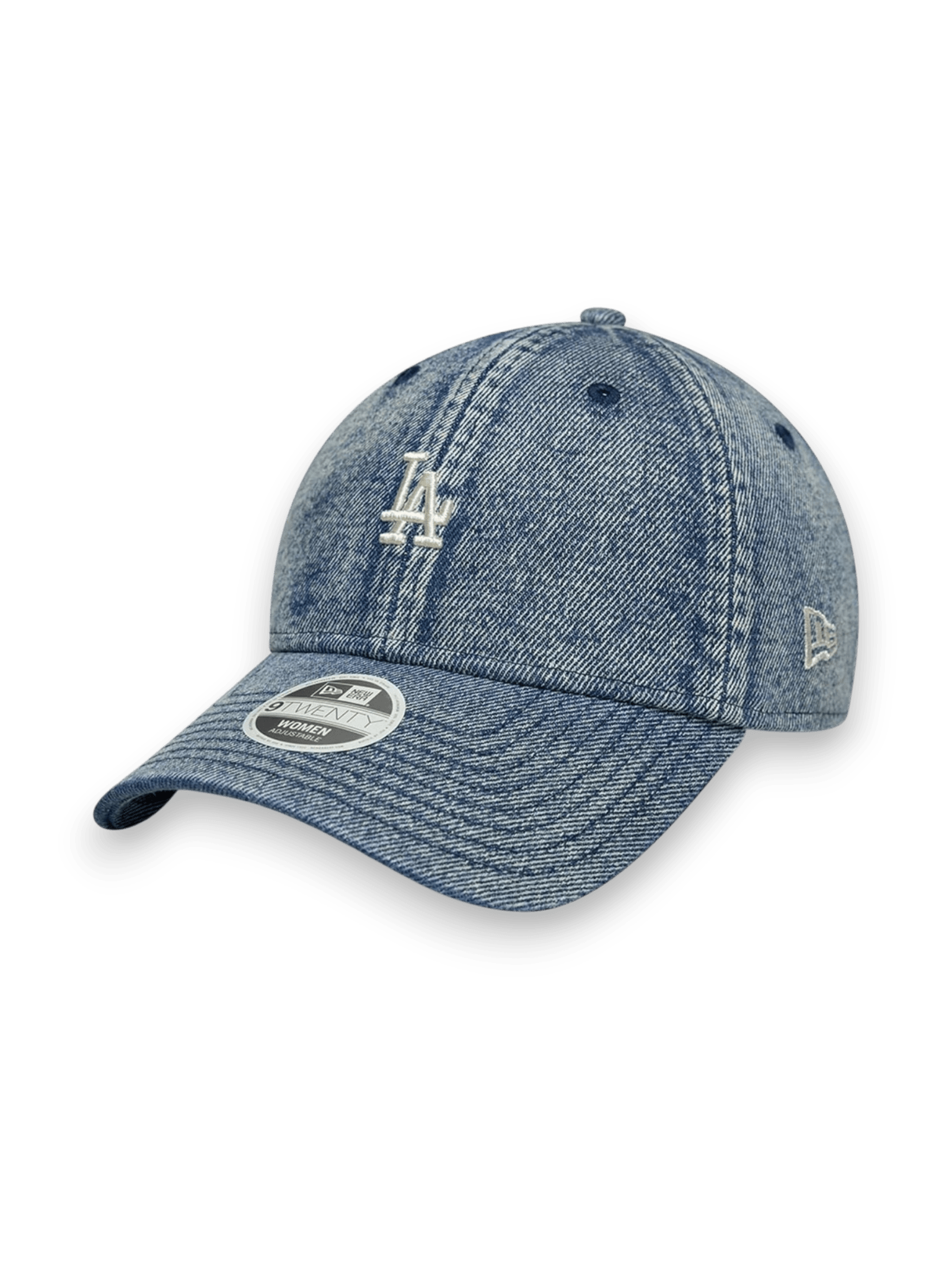 New Era 9TWENTY LA Dodgers MLB Denim Blu Donna