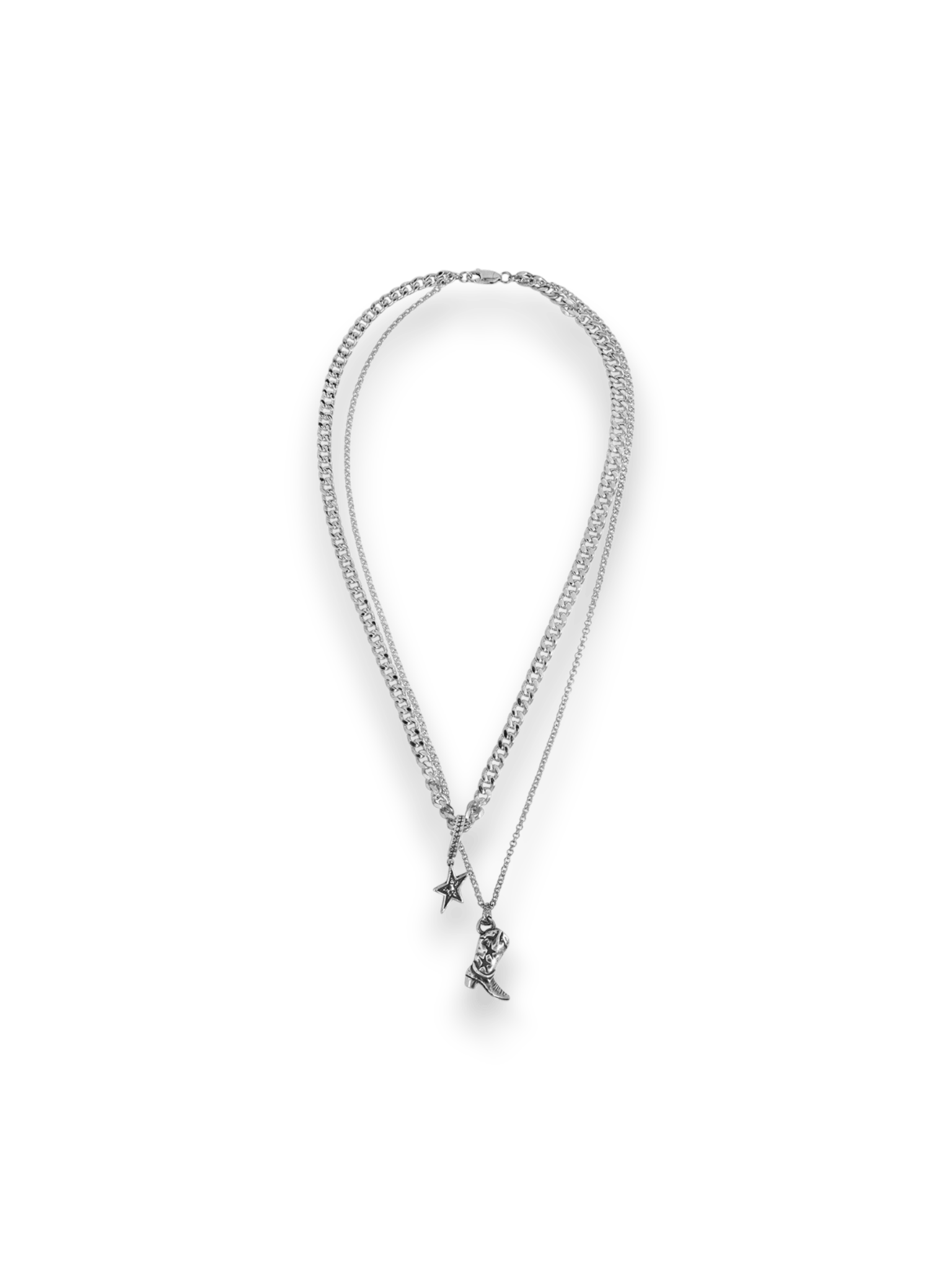 Twojeys Boot Double Chain
