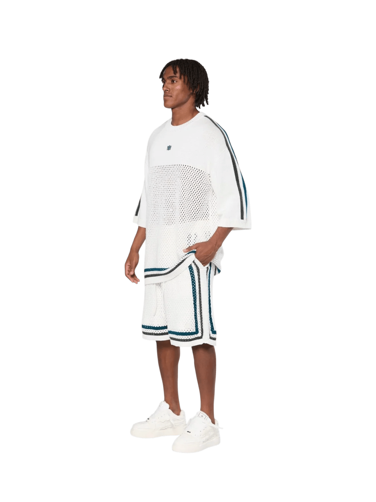 AINKER White Mesh 804 Short Pant