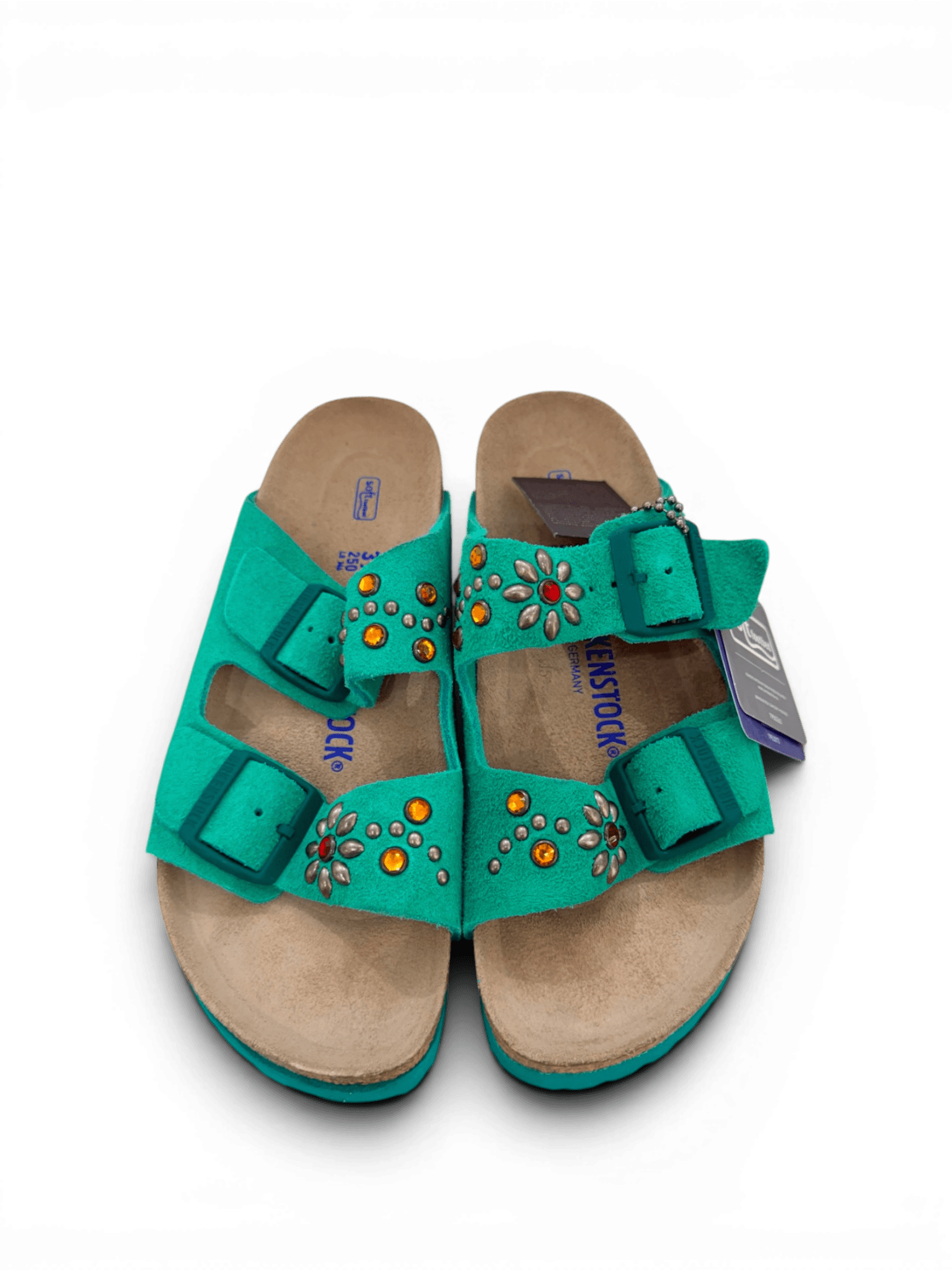 HTC X BIRKENSTOCK Los Angeles ARIZONA SFB SUEDE GREEN