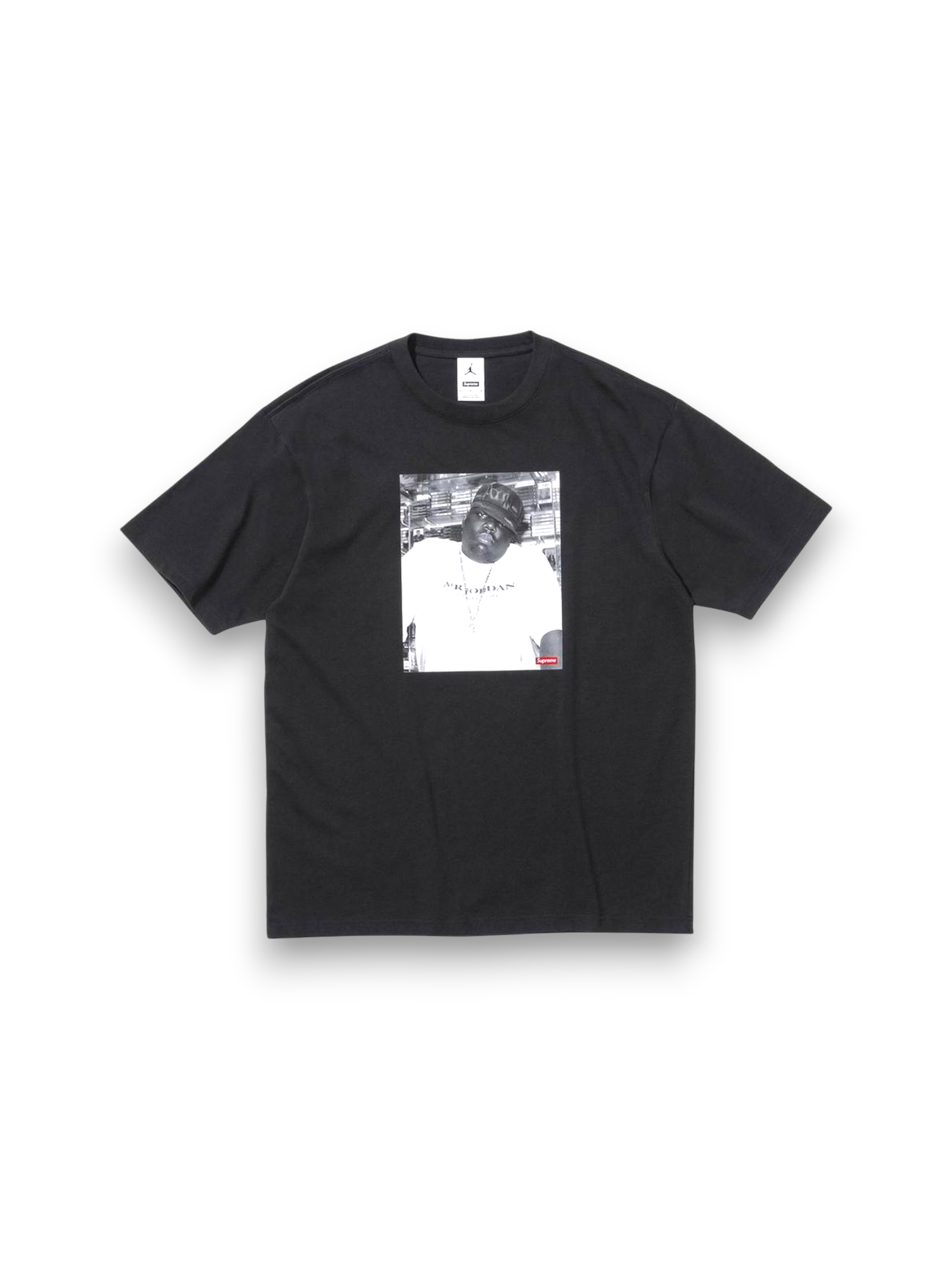 Supreme x Jordan Biggie Short-Sleeve Top 'Black'