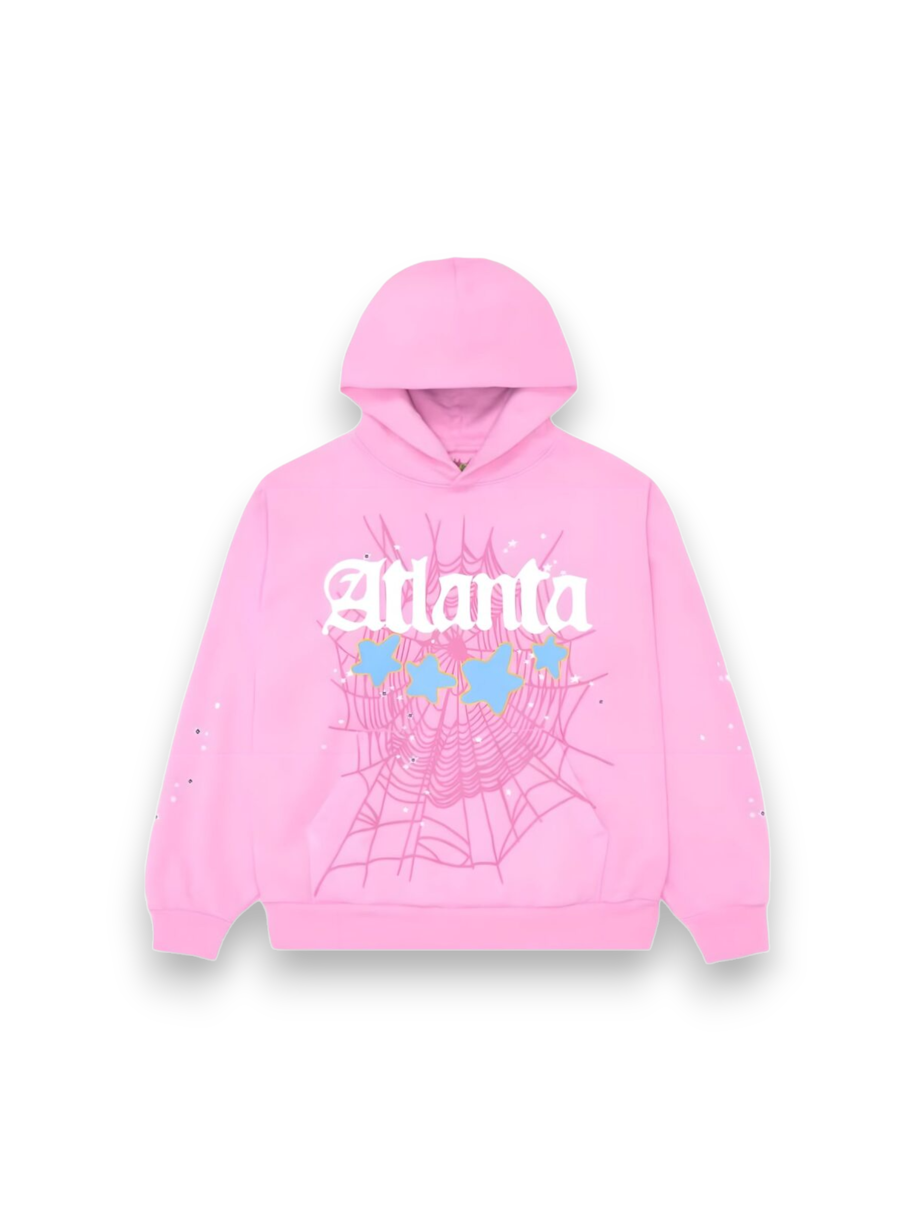 Sp5der Atlanta Hoodie Pink