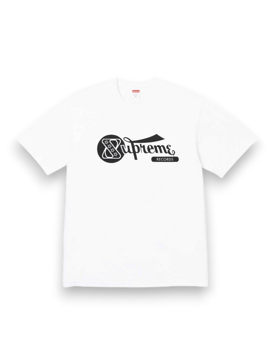 Supreme Records Tee White